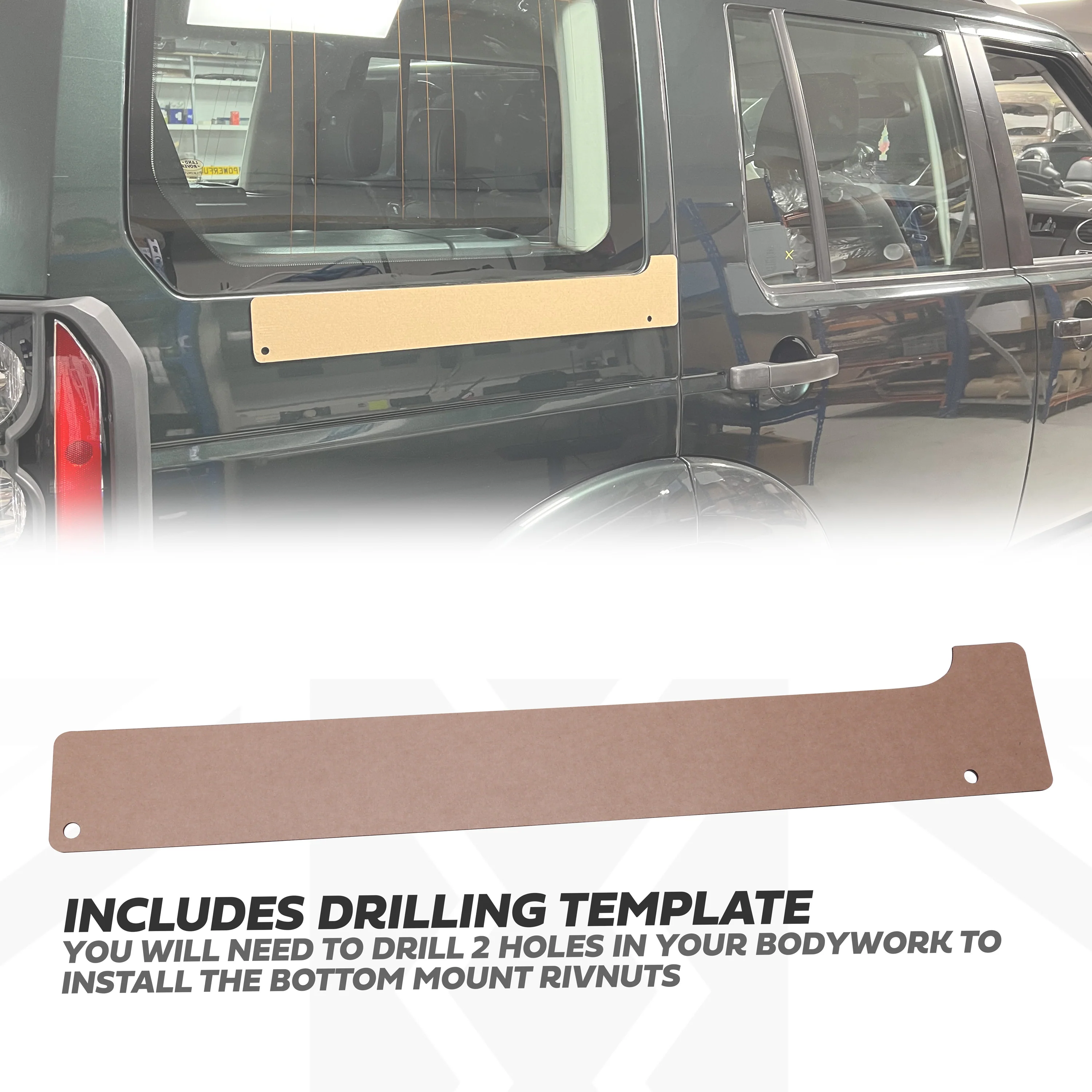 Molle Plate Kit - Grid Design - RH - for Land Rover Discovery 3/4 - Image 10