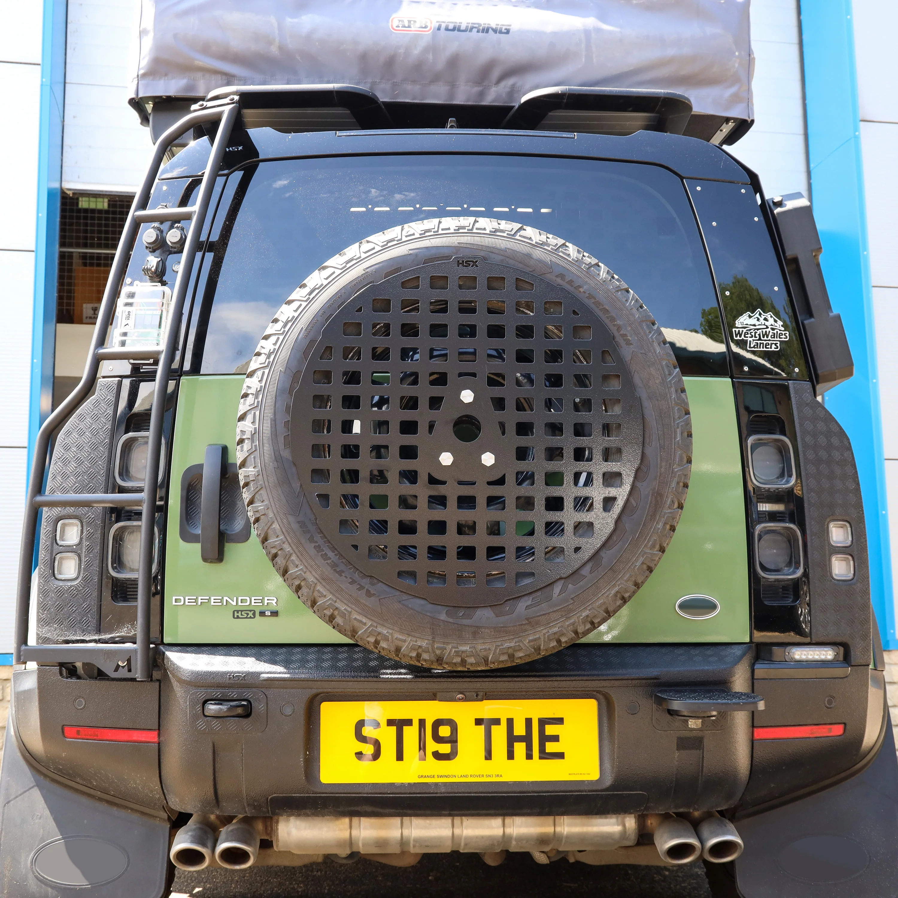 Molle Plate & Spare Wheel Mount Kit for Land Rover Defender L663 - Image 6