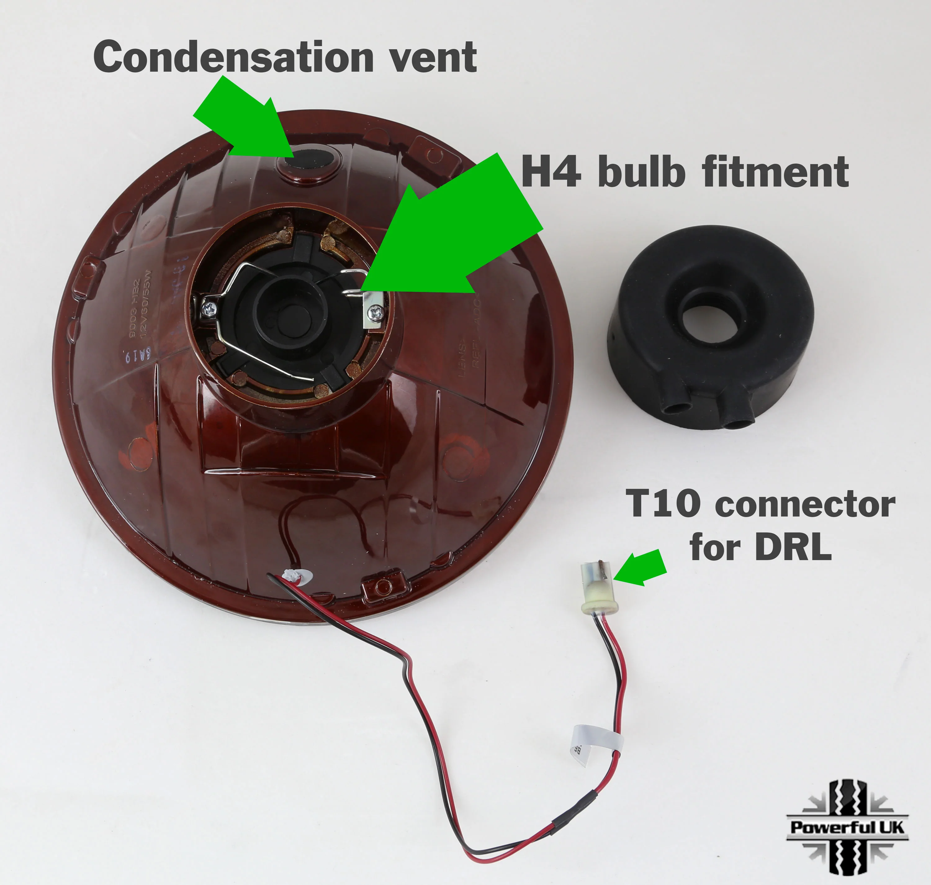 Morgan ARV6 Style LED Headlights - DRL Style - LHD - Image 9