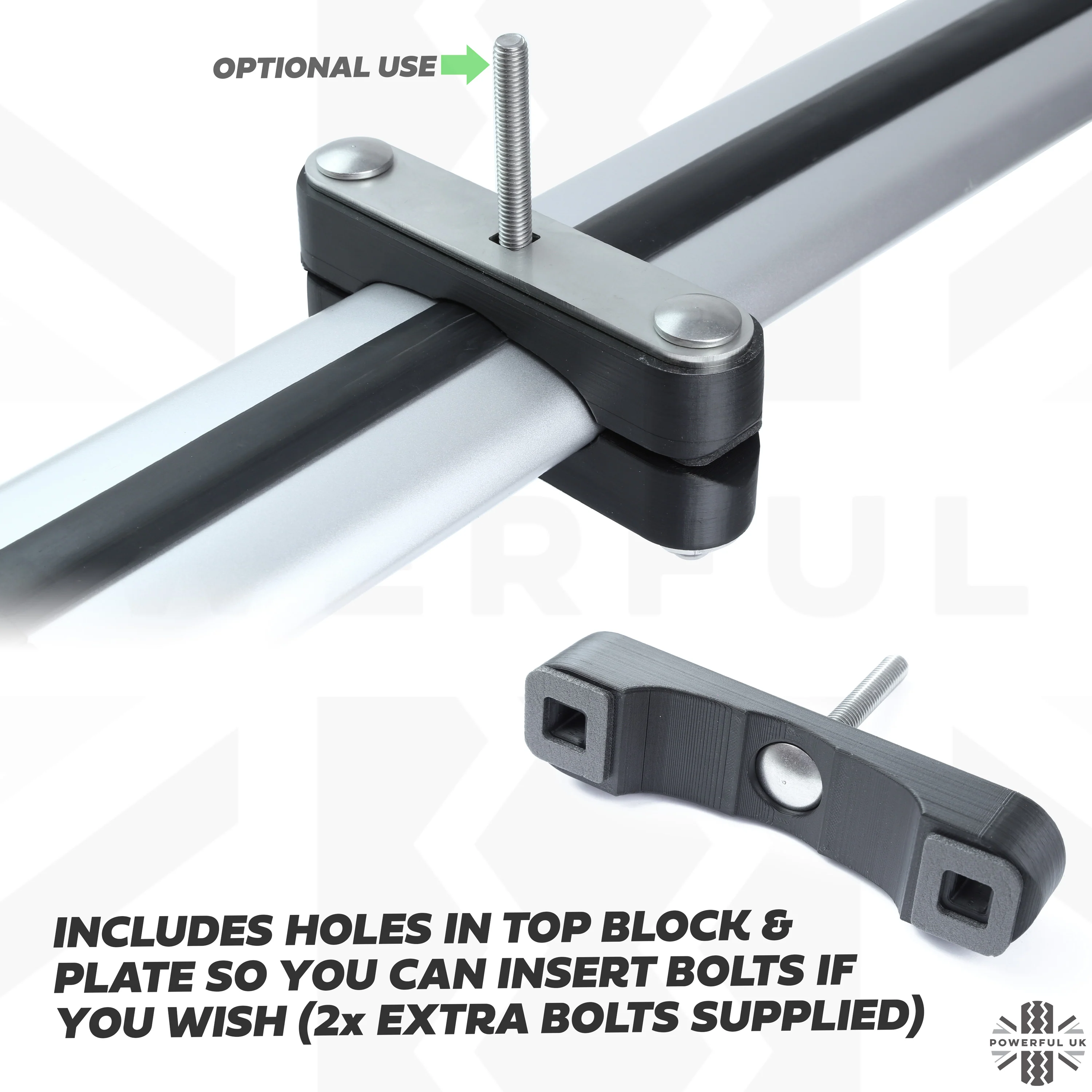 Mount Clamp Kit for the Land Rover Freelander 2 'GENUINE Cross Bars' - Kit B - Image 4