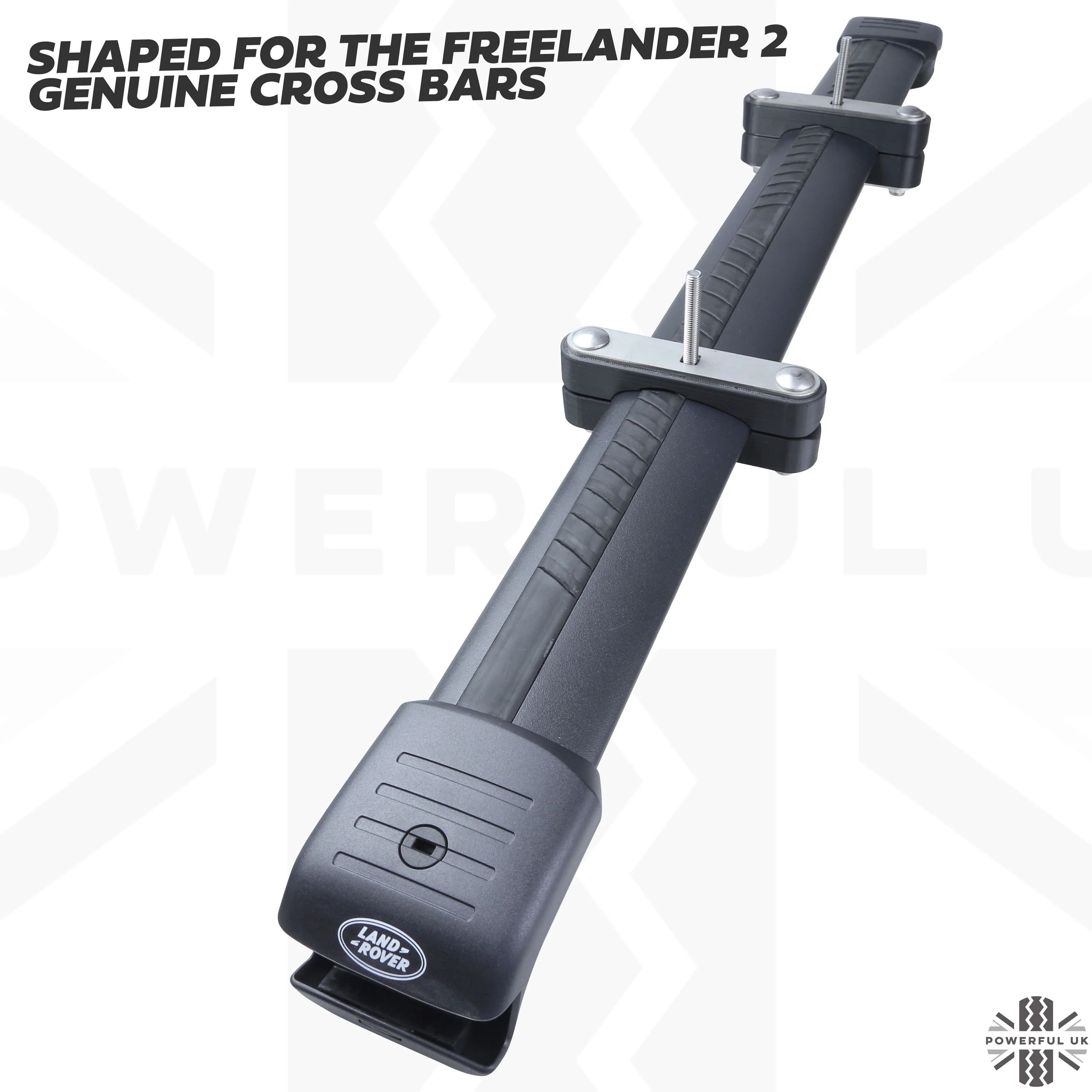 Mount Clamp Kit for the Land Rover Freelander 2 Genuine Cross Bars - Kit D (Stainless) - Image 3
