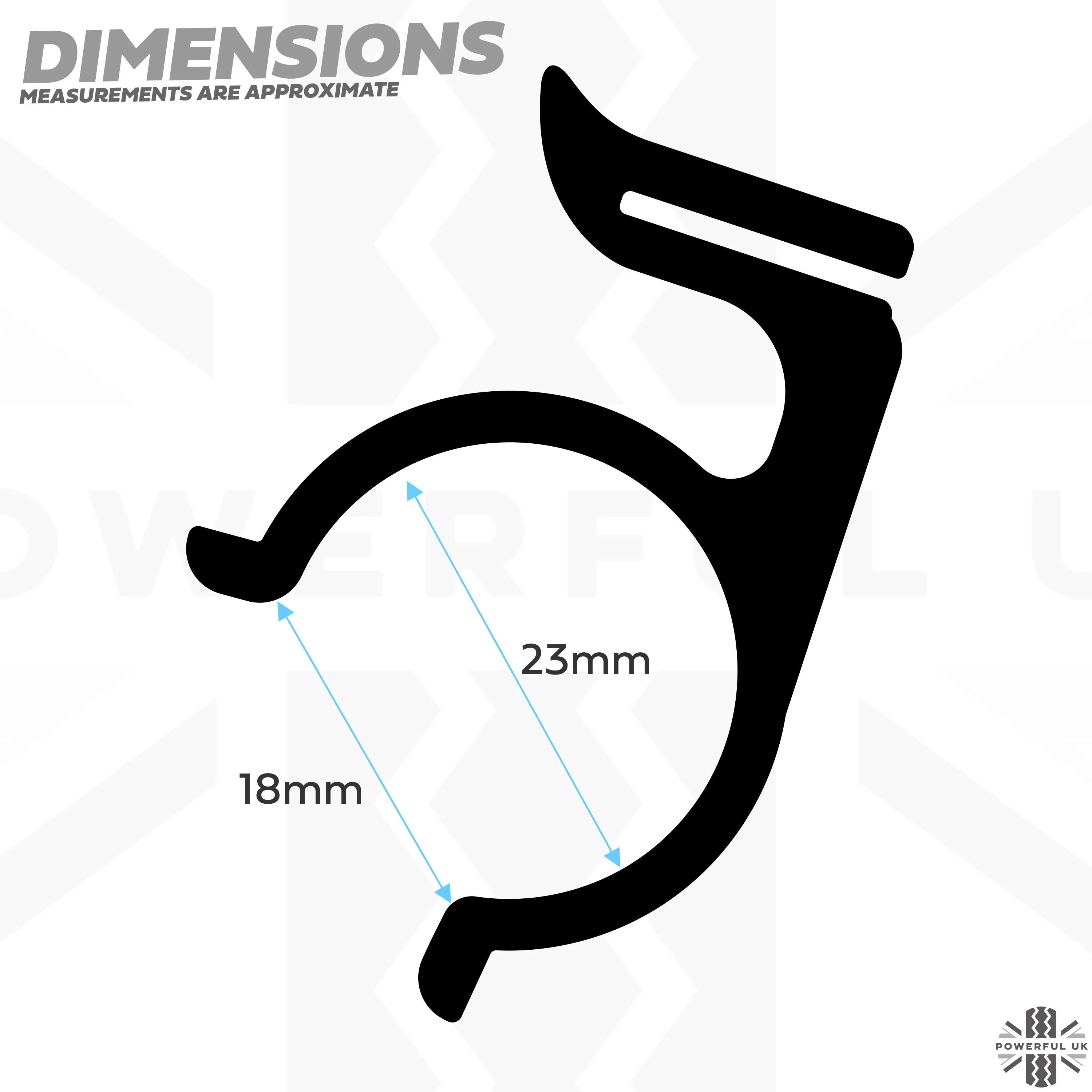 Mounting Clip for BlackVue Dashcam for Land Rover Defender L663 - Image 2