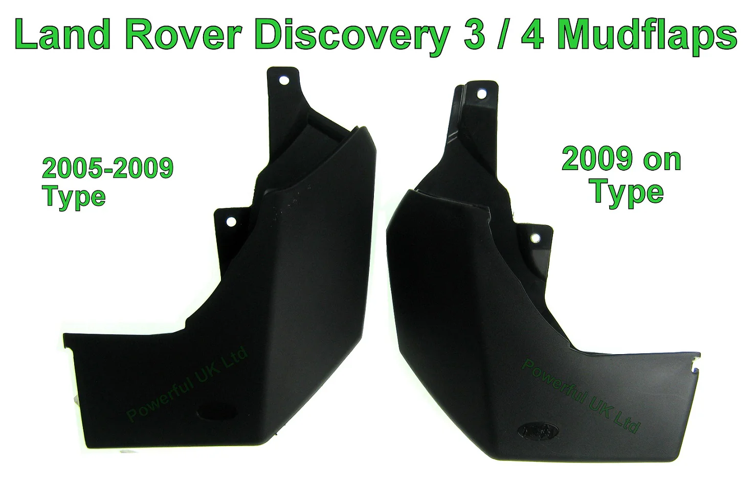 Mudflap kit - Front + Rear - for Land Rover Discovery 4 - Image 3