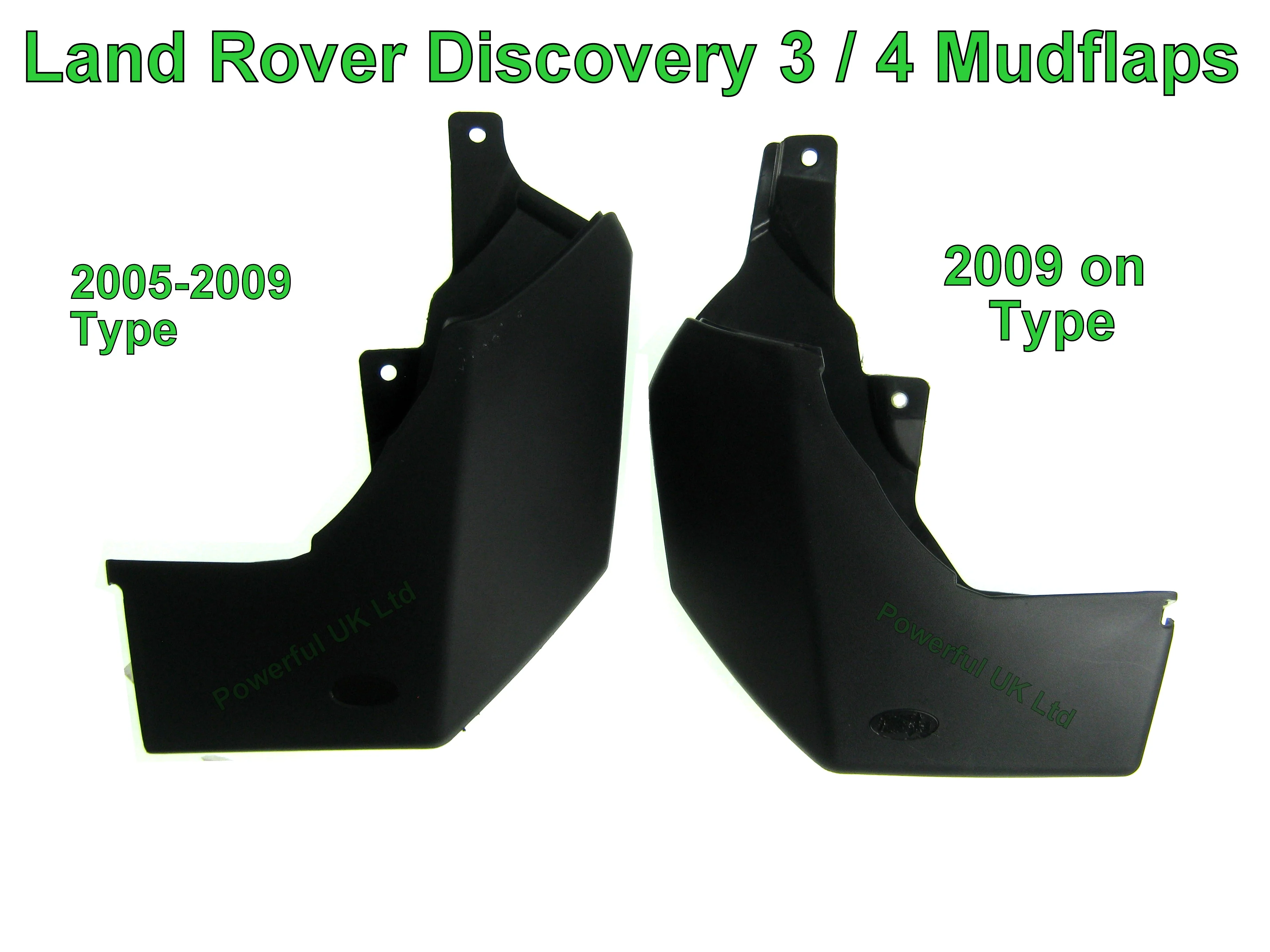 Mudflap kit - Rear - for Land Rover Discovery 4 - Image 3