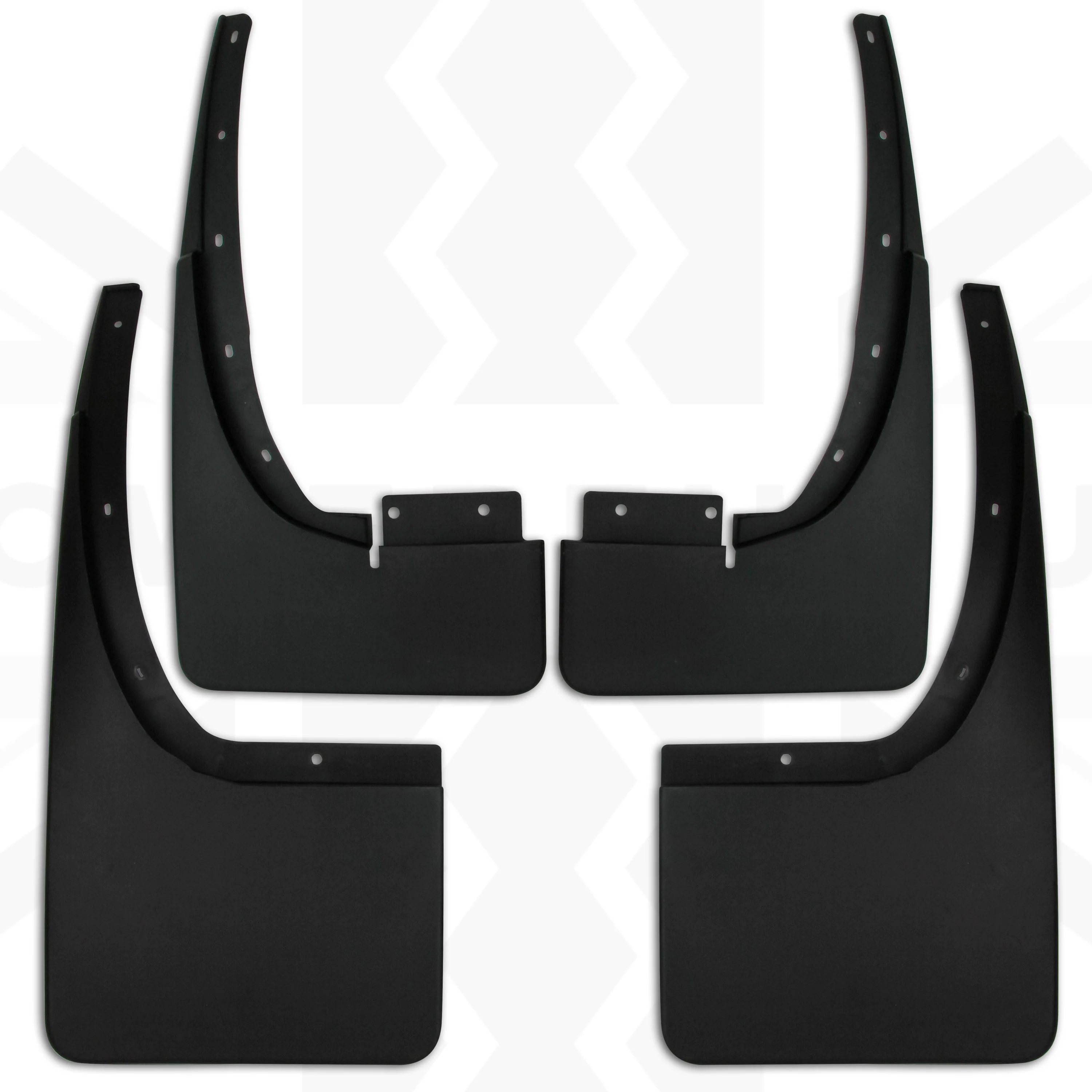Mudflap Set (4pc) - Front & Rear - Ford Ranger 2012-on - Image 3