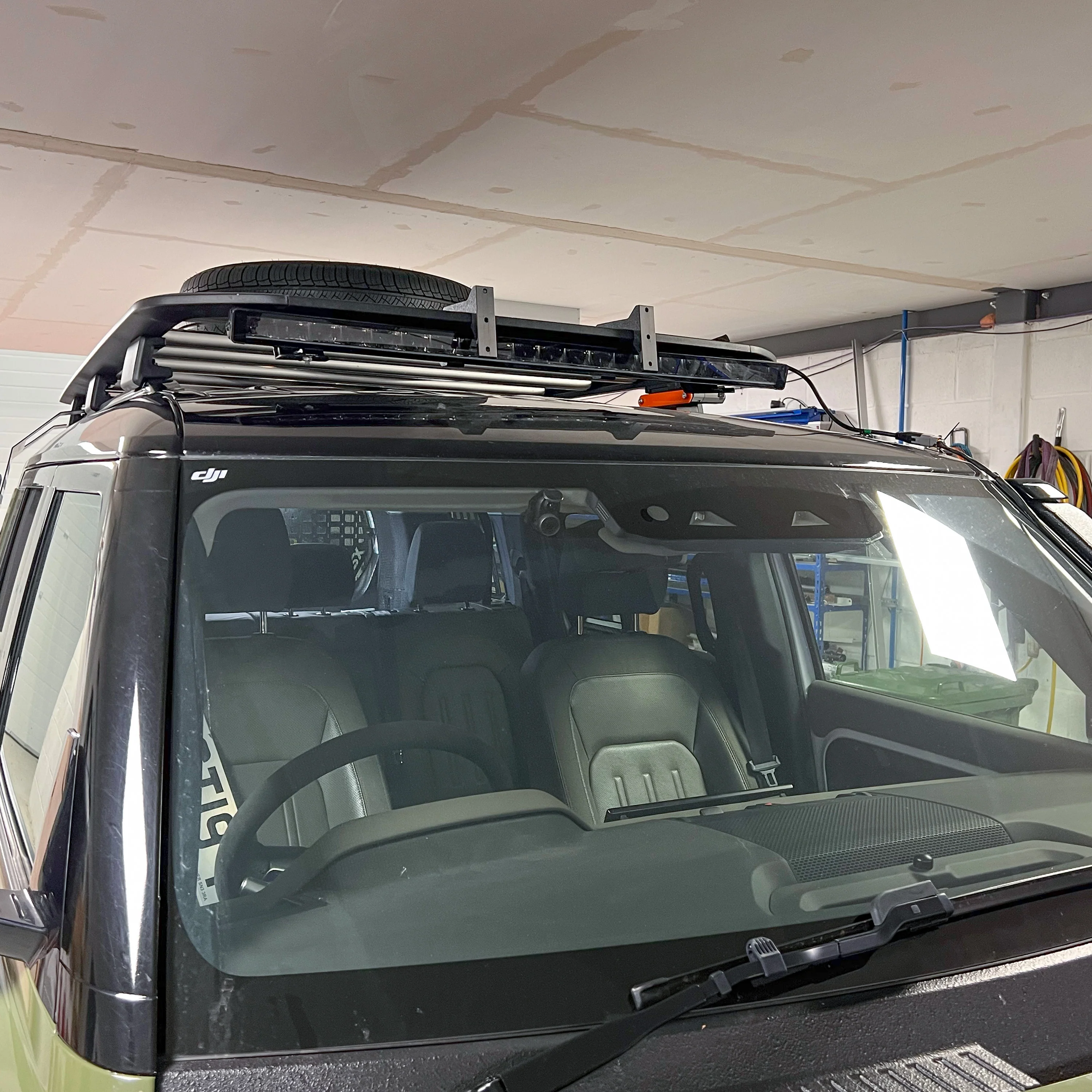 Number Plate Mount for Expedition Roof Rack for Land Rover Defender L663 - Type M - Low/Bolt-on Type - Image 2