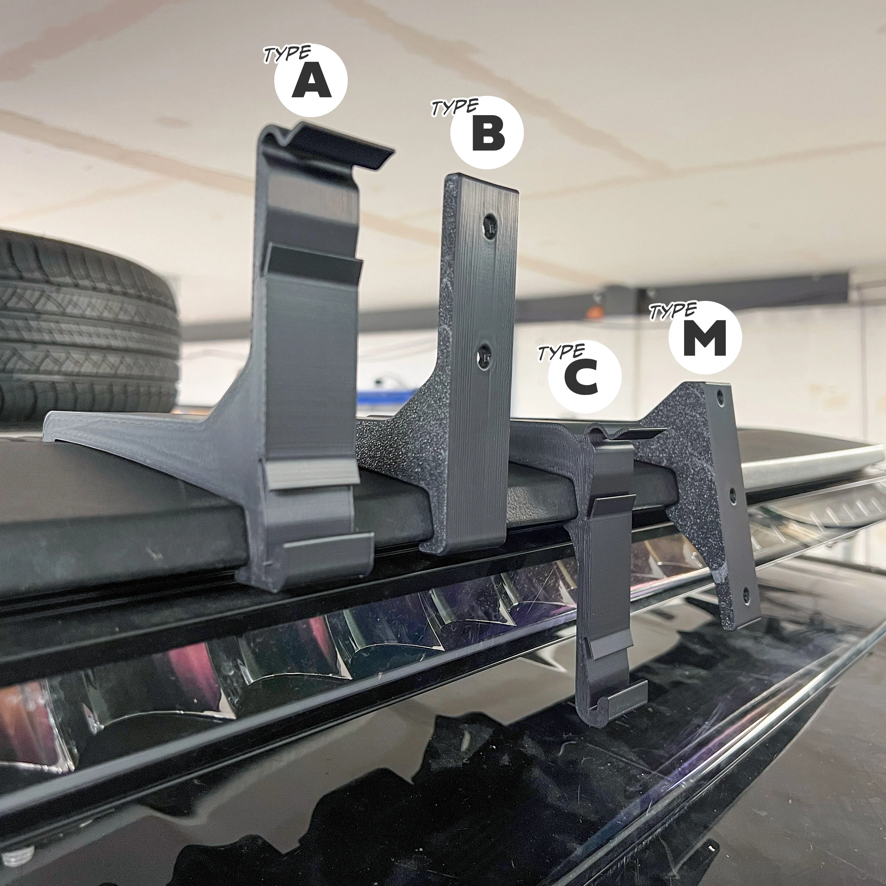 Number Plate Mount for Expedition Roof Rack for Land Rover Defender L663 - Type C - Low/Clip-on Type - Image 4