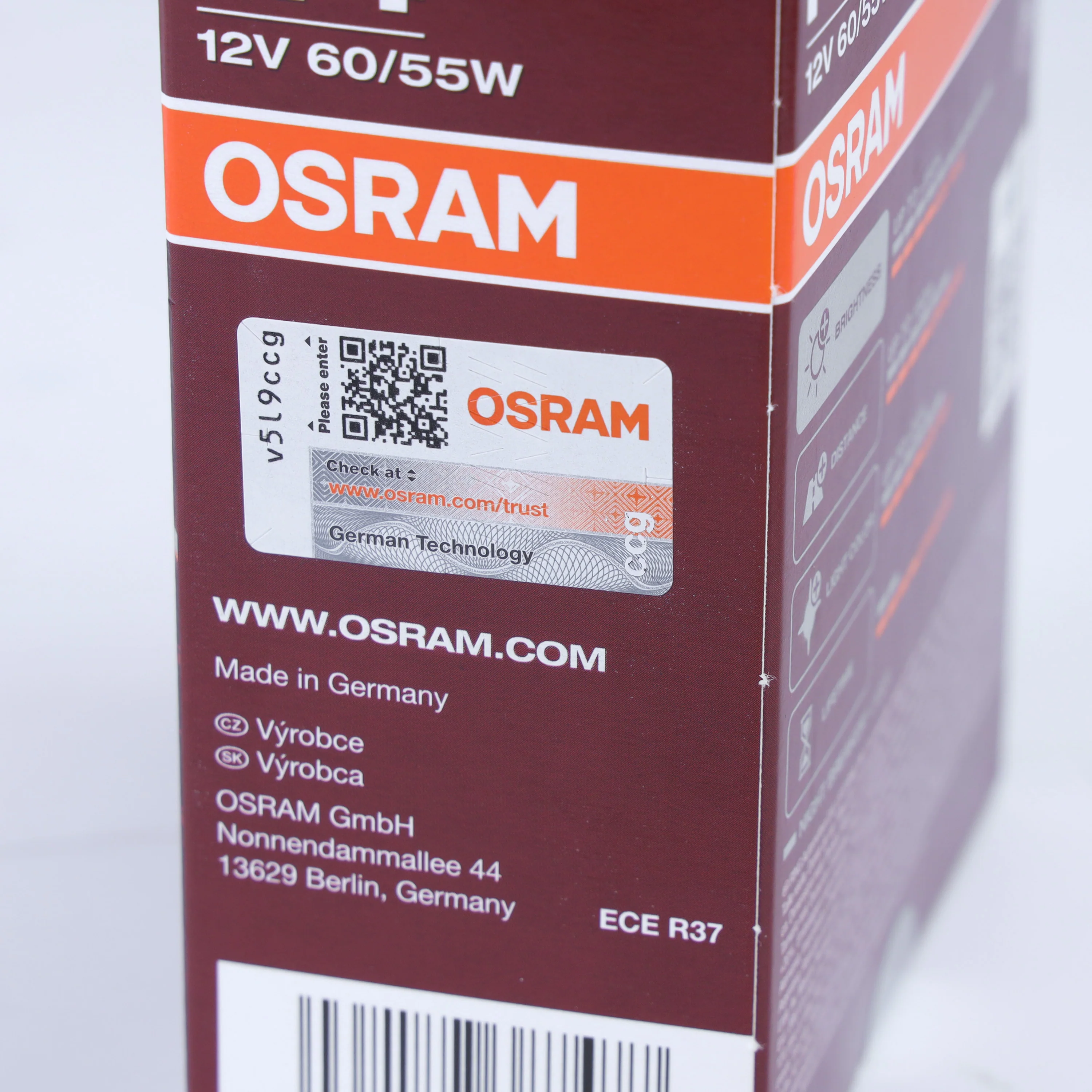 OSRAM H4 high Power " Night Breaker LASER" Bulbs (Pair) for Land Rover Defender - Image 6