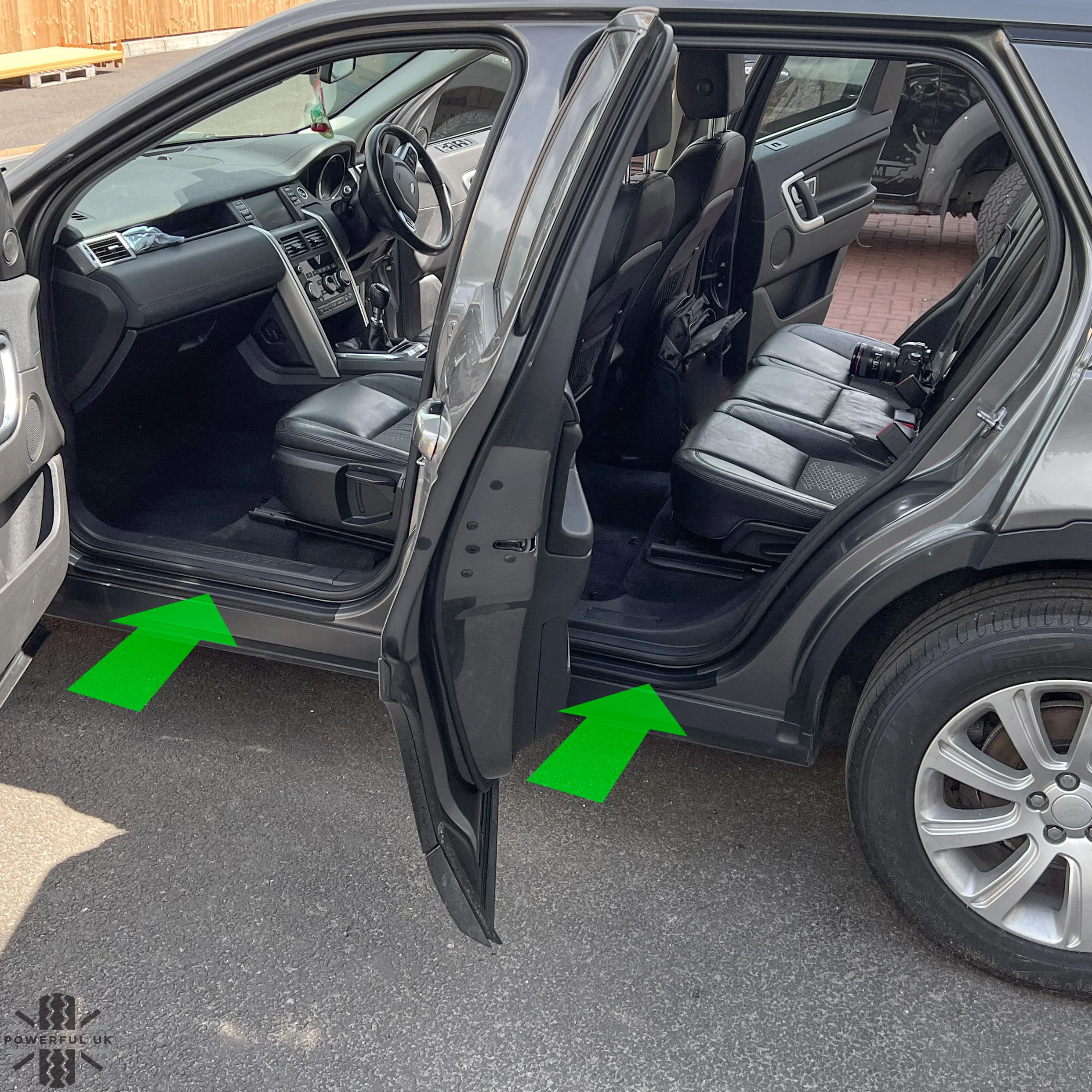 Outer Sill Step Cover Decal Set for Land Rover Discovery Sport - Image 2
