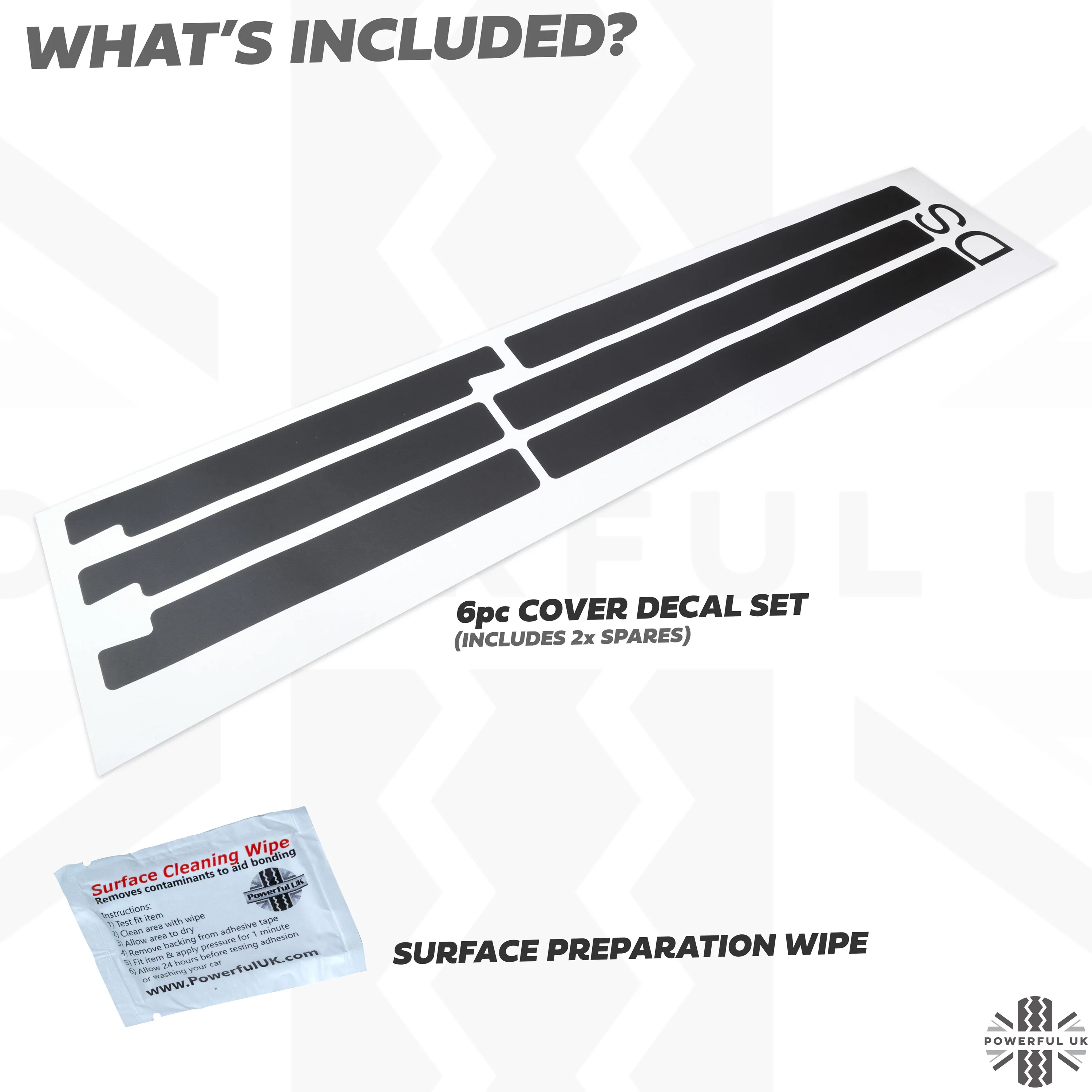 Outer Sill Step Cover Decal Set for Land Rover Discovery Sport - Image 3
