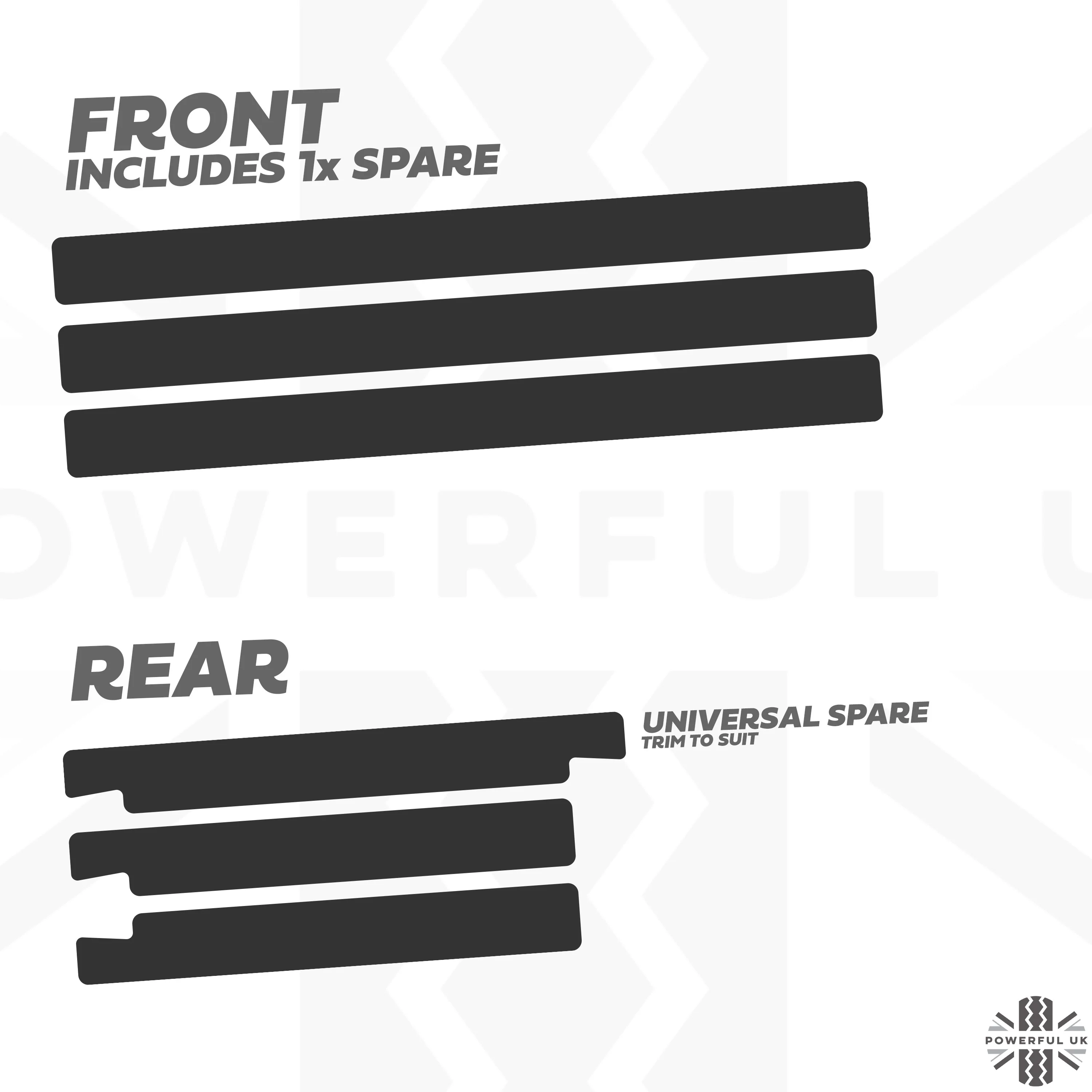 Outer Sill Step Cover Decal Set for Land Rover Discovery Sport - Image 9