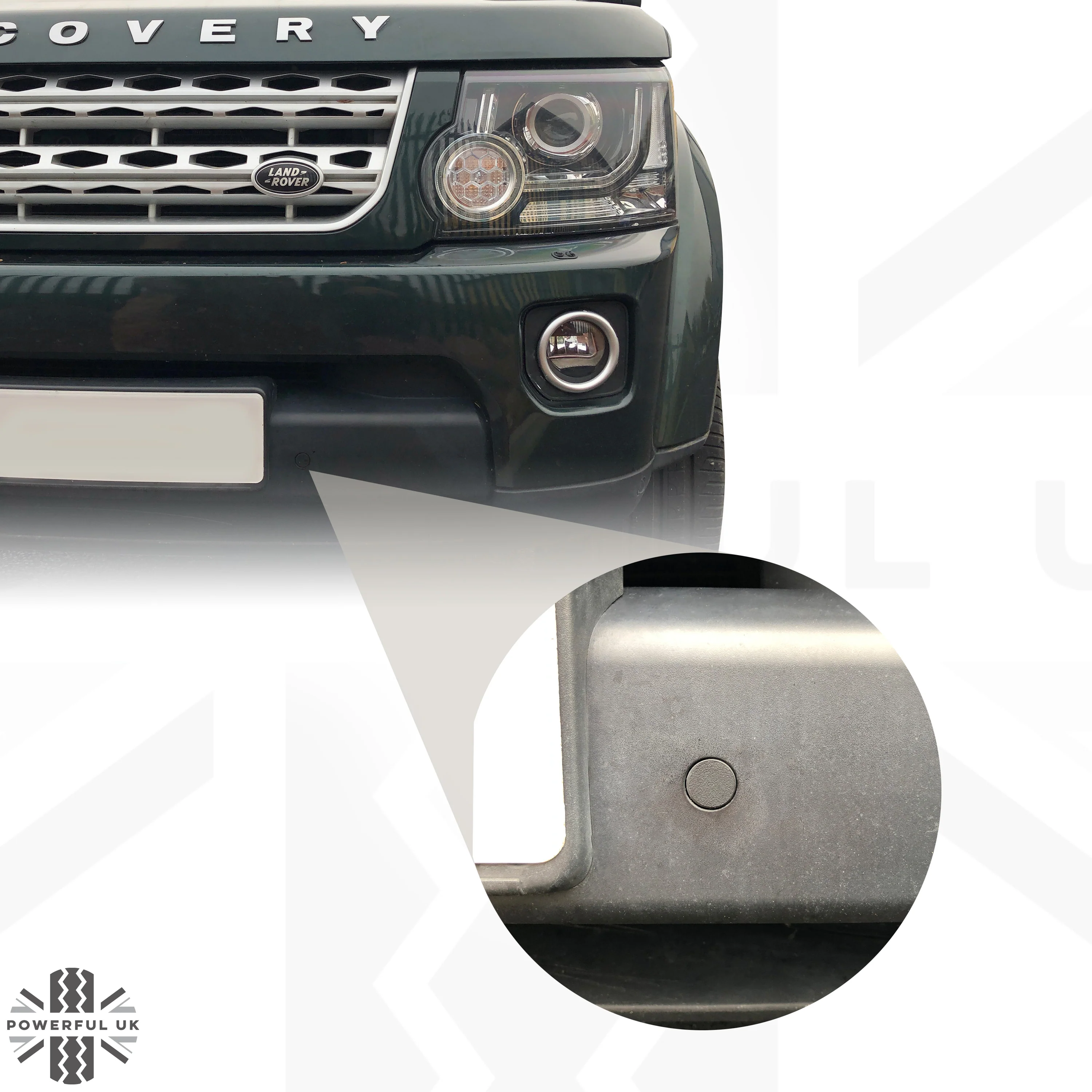 Parking Sensor Cover Stickers x 8 for Range Rover Sport L494 - Image 3