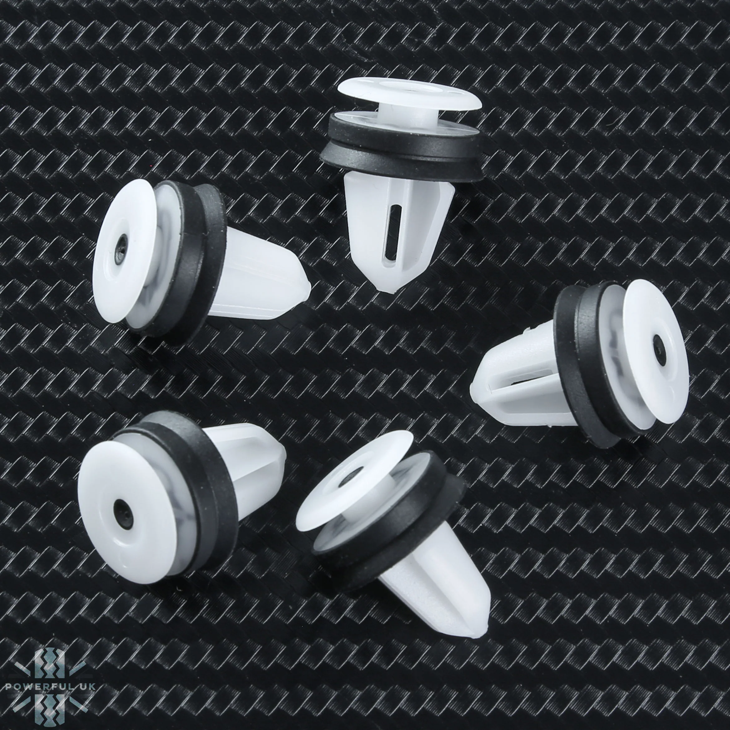 Plastic Door Card Panel Trim Clips x 5 for Range Rover Evoque - Image 3