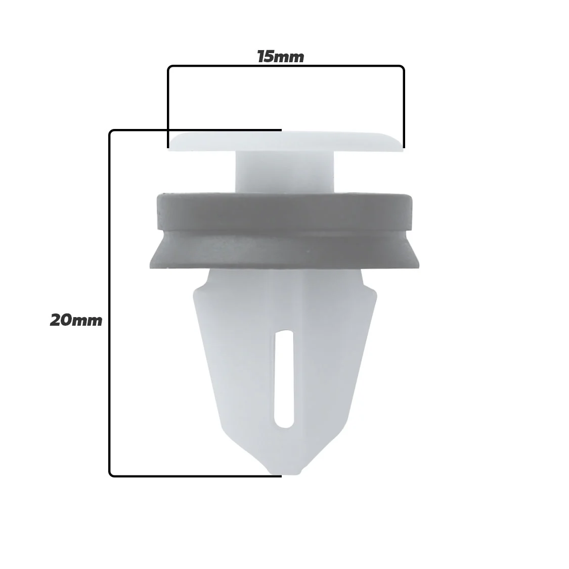 Plastic Door Card Panel Trim Clips x 5 for Range Rover Evoque - Image 4