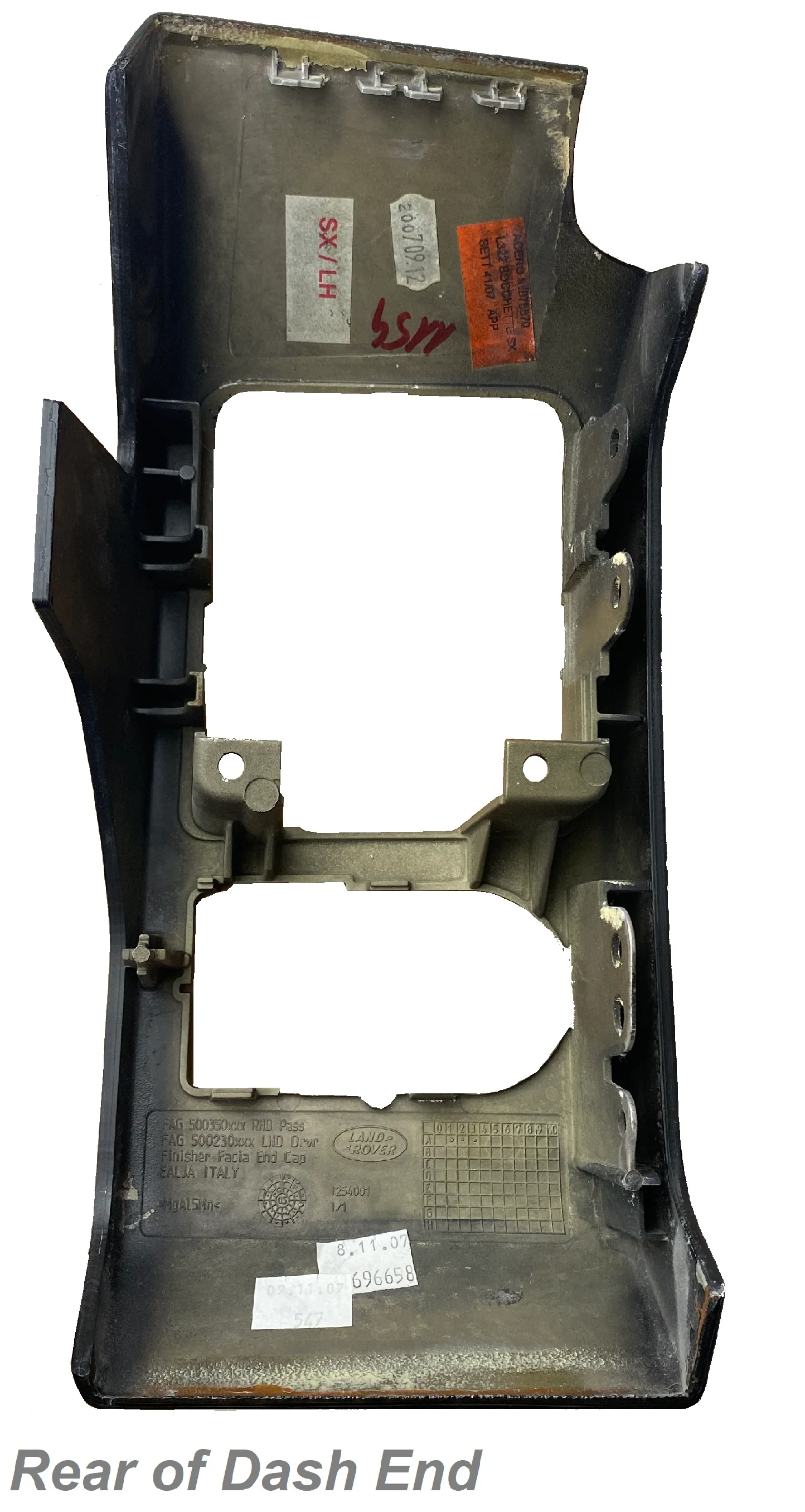 Prussian Blue Left Dash End Panel for Range Rover L322 - LHD - Image 4
