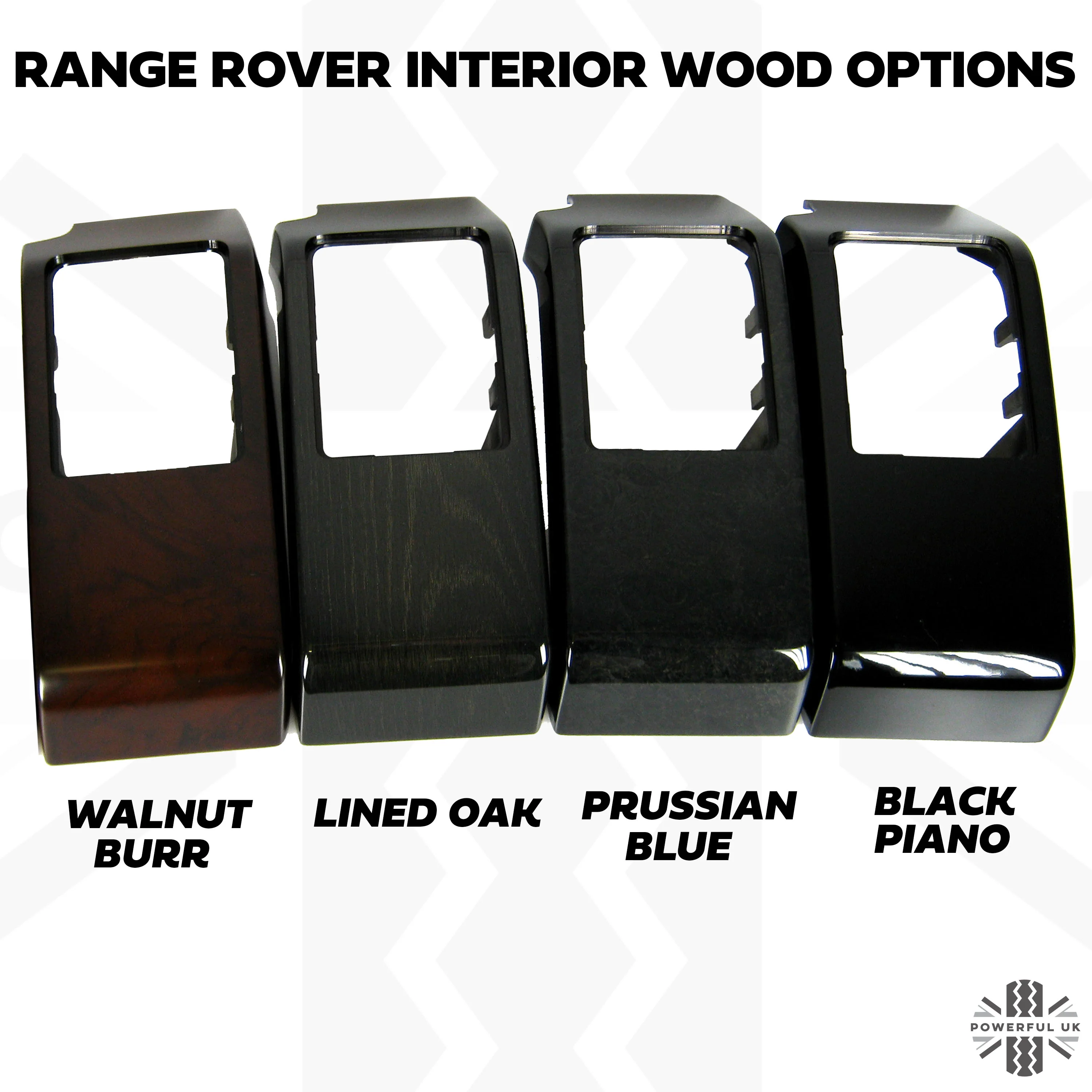 Prussian Blue Left Dash End Panel for Range Rover L322 - LHD - Image 8
