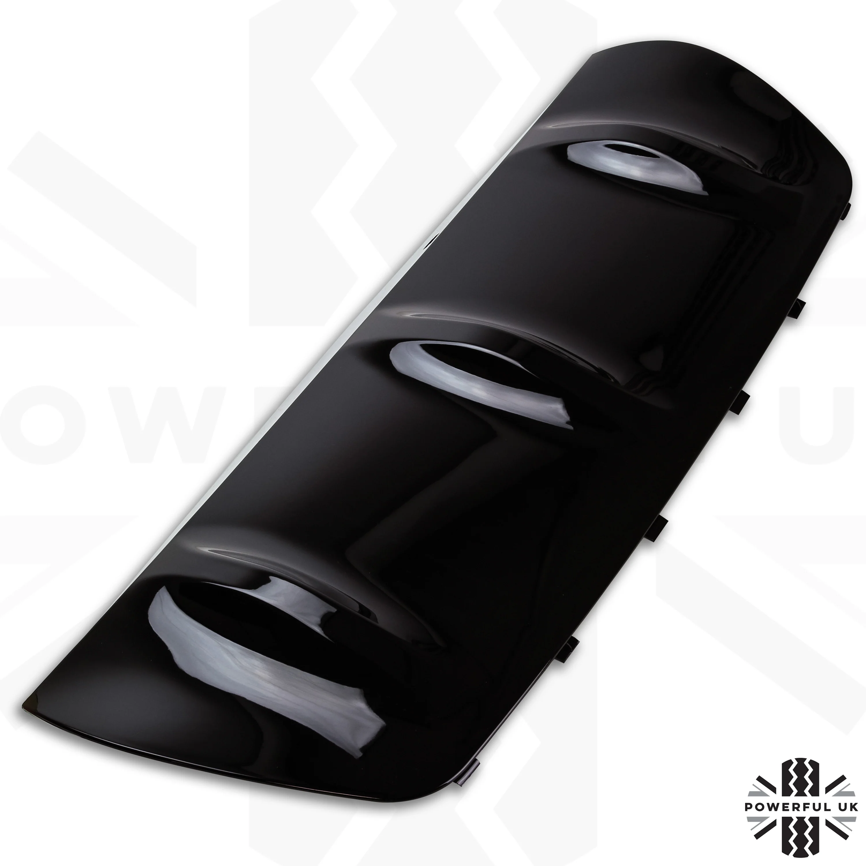 "R-Dynamic Style" Rear Tow Eye Cover for Range Rover Velar   - Gloss Black - Image 3