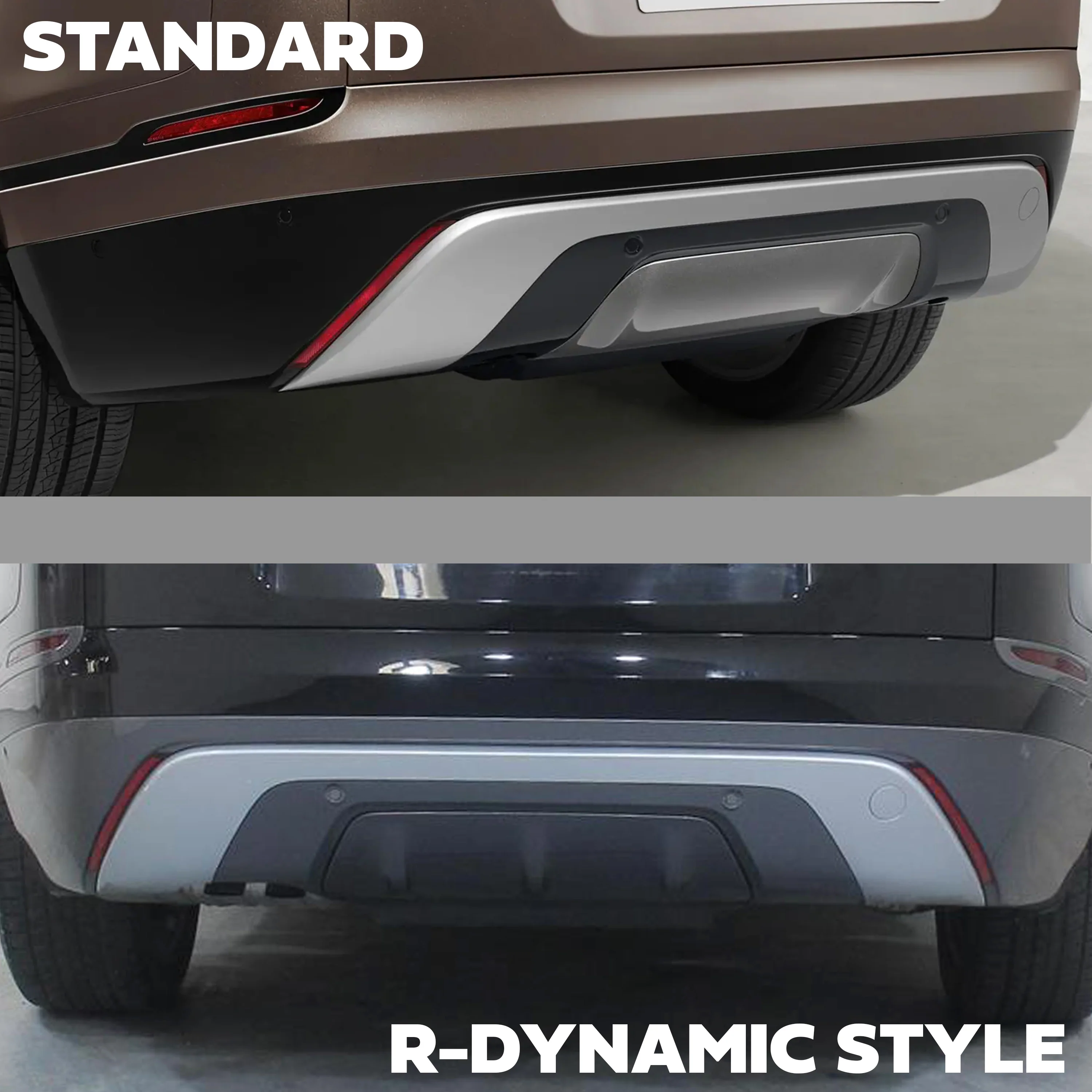 "R-Dynamic Style" Rear Tow Eye Cover for Range Rover Velar   - Gloss Black - Image 6