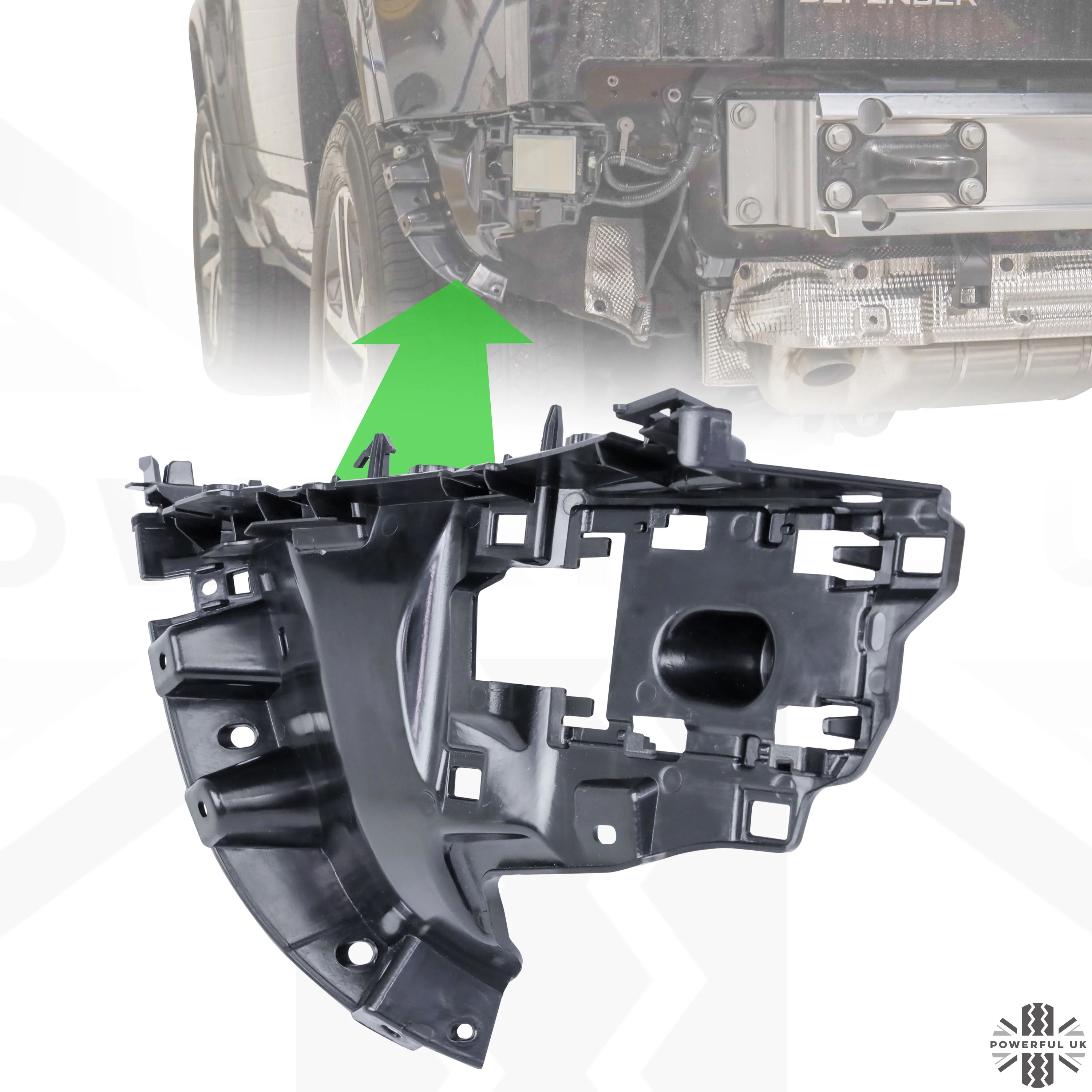Rear Bumper Corner Mounting Bracket for Land Rover Defender L663 - Left