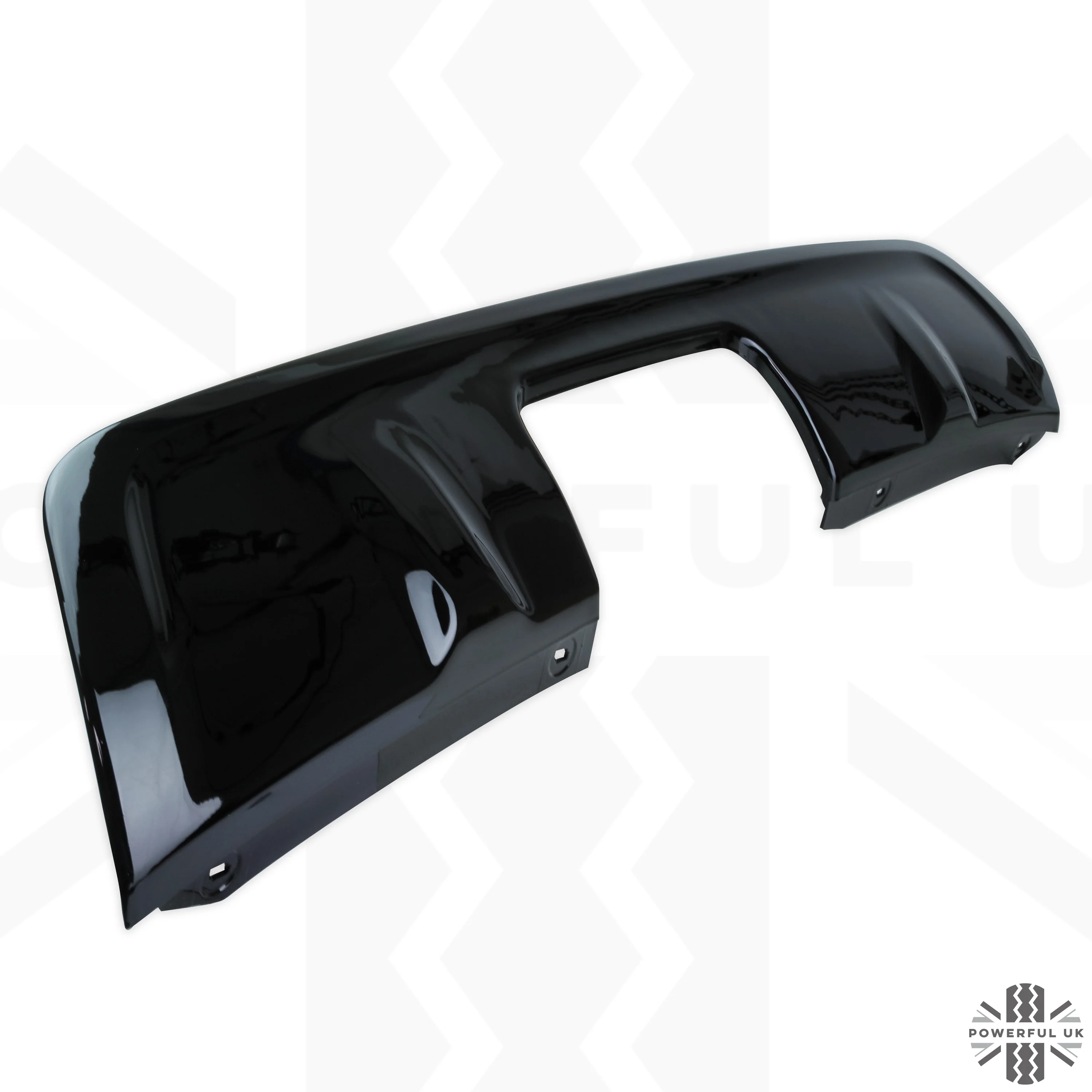 Rear Bumper "Dynamic" Tow Eye Cover FIXED TOW BAR - Black - for Land Rover Discovery 5 - Image 3
