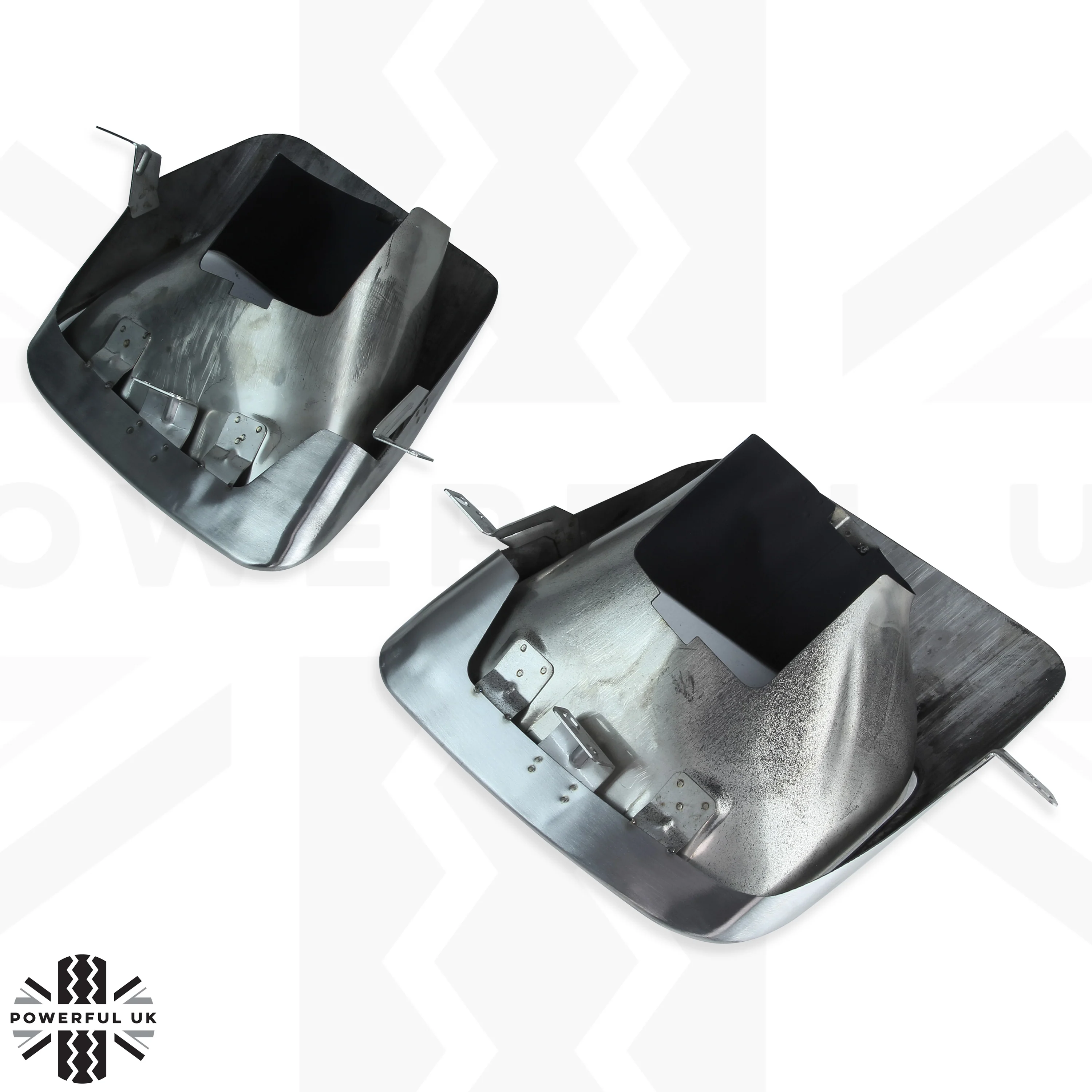 Rear Bumper Exhaust Tailpipe Tips (Pair) for Range Rover L405 2018 - Stainless Steel - Image 4