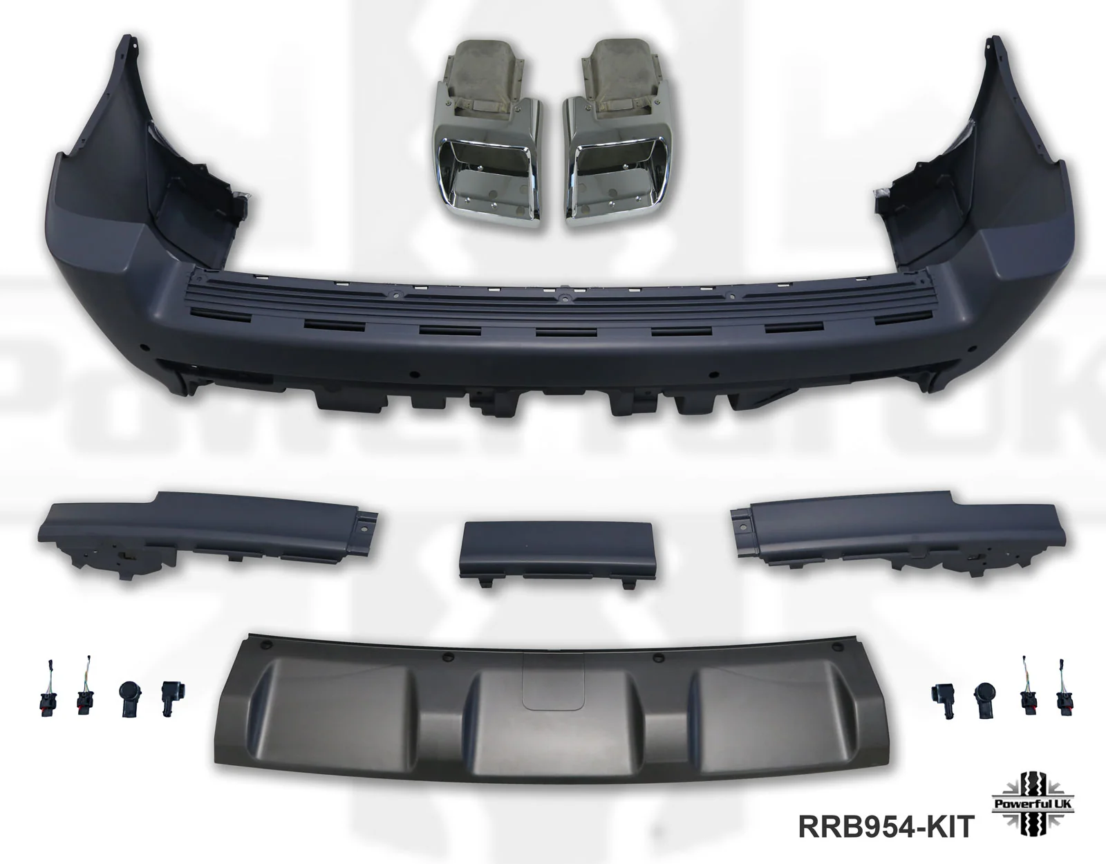 Rear Bumper kit for Range Rover L322 "Exterior Design Pack"  for 2006-09 - Image 2