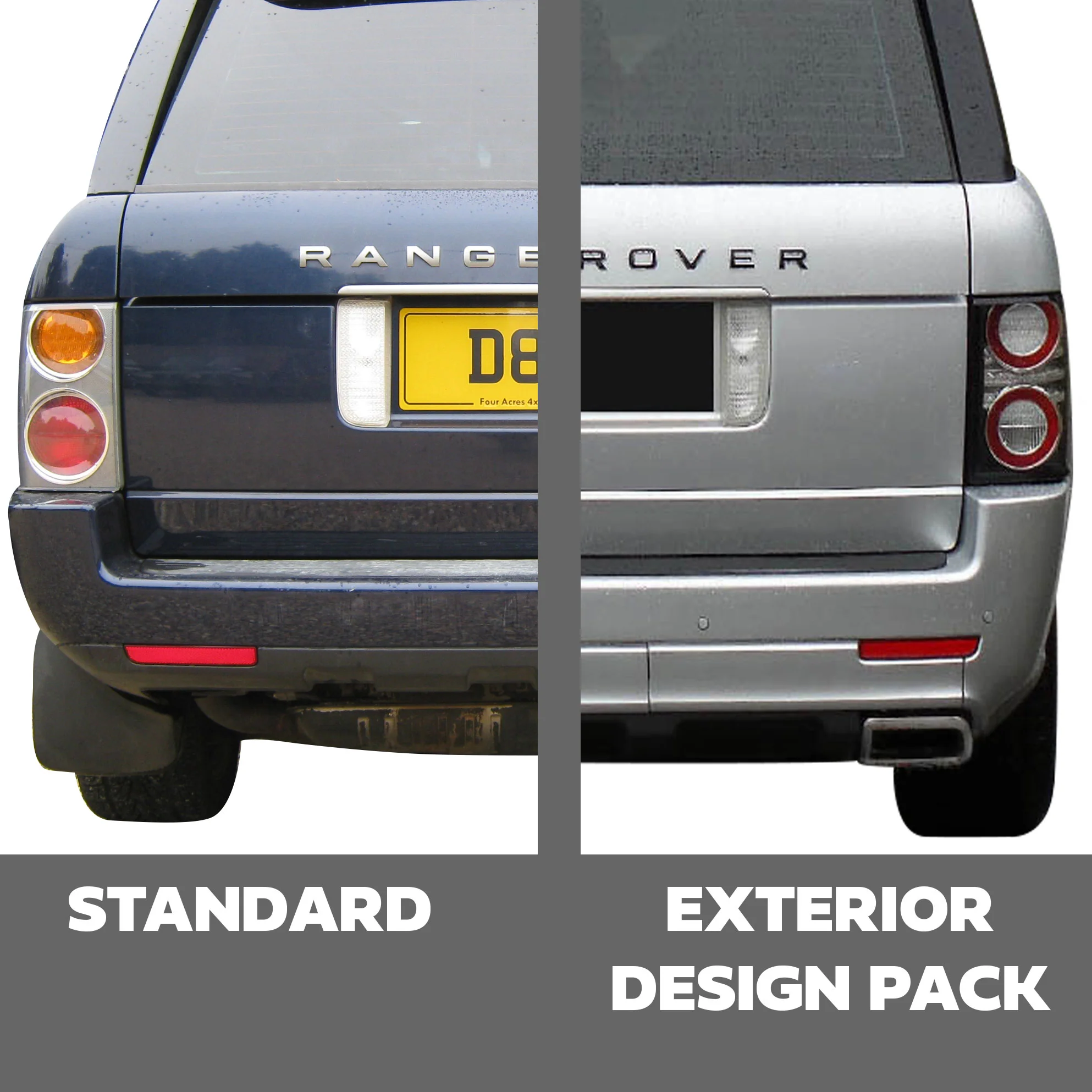 Rear Bumper kit for Range Rover L322 "Exterior Design Pack"  for 2006-09 - Image 7
