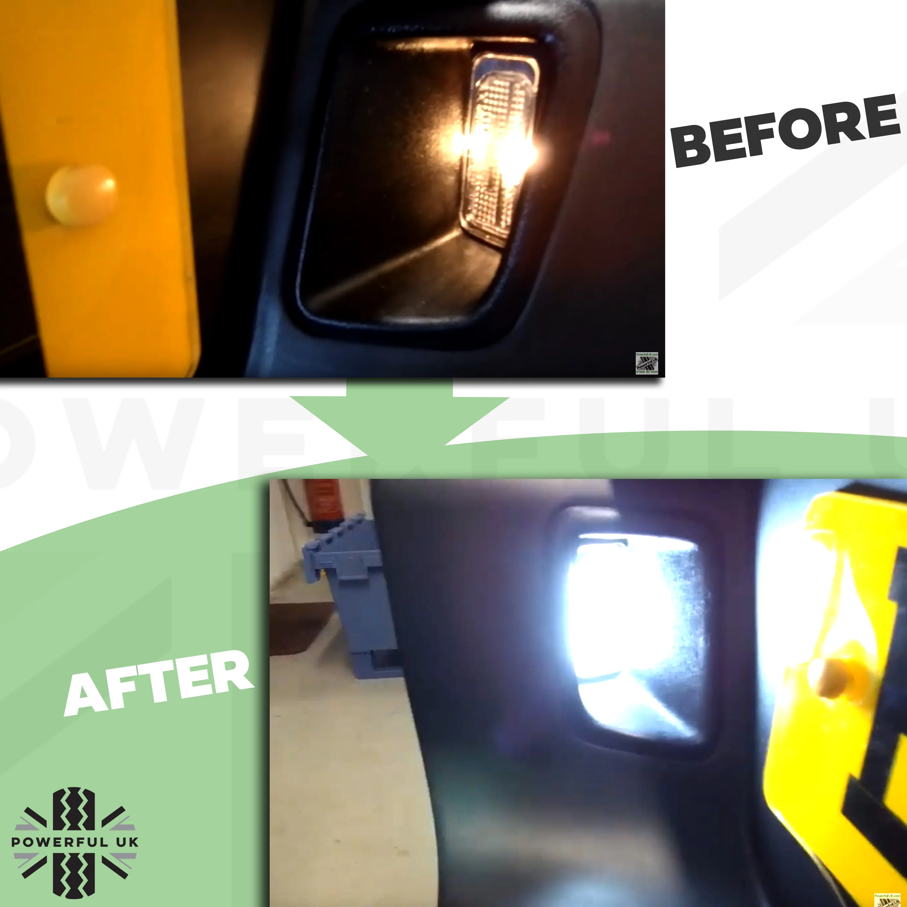 Rear Bumper LED Number Plate Lights for Ford Ranger (2012 on) - Image 3