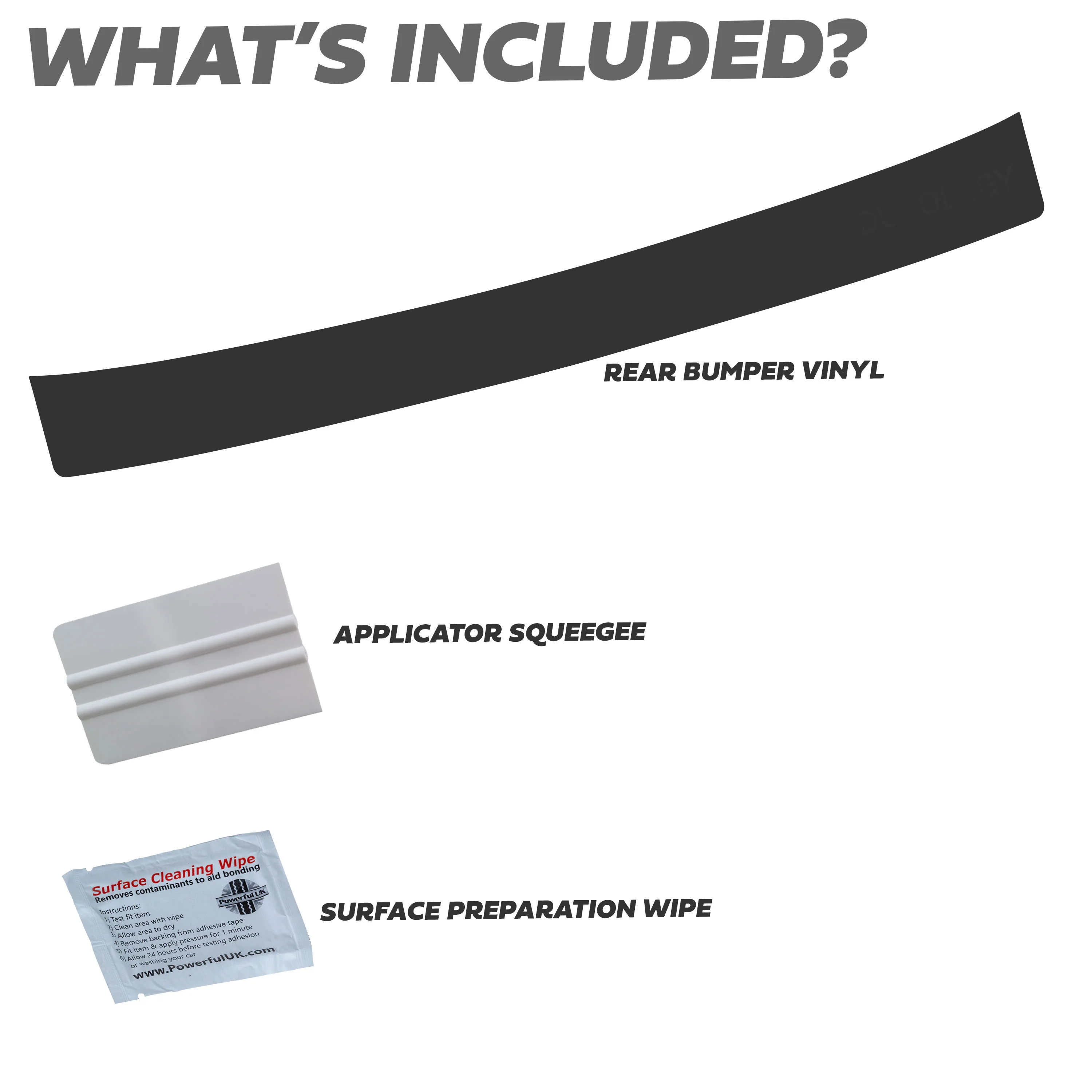 Rear Bumper Protection Decal for VW ID. Buzz - no emblem - Image 5