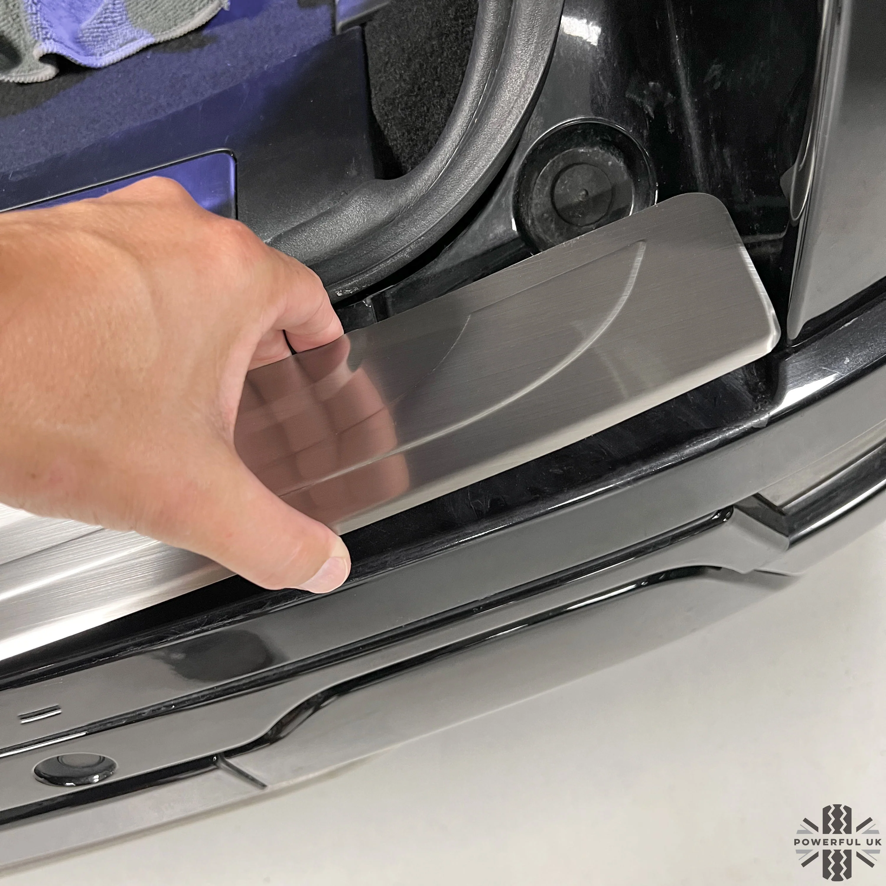 Rear Bumper Protector for Range Rover Evoque L538 - Stainless Steel - Image 4