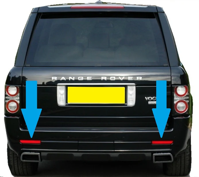 Rear Bumper Reflectors for Range Rover L322 - Genuine - PAIR - Image 4