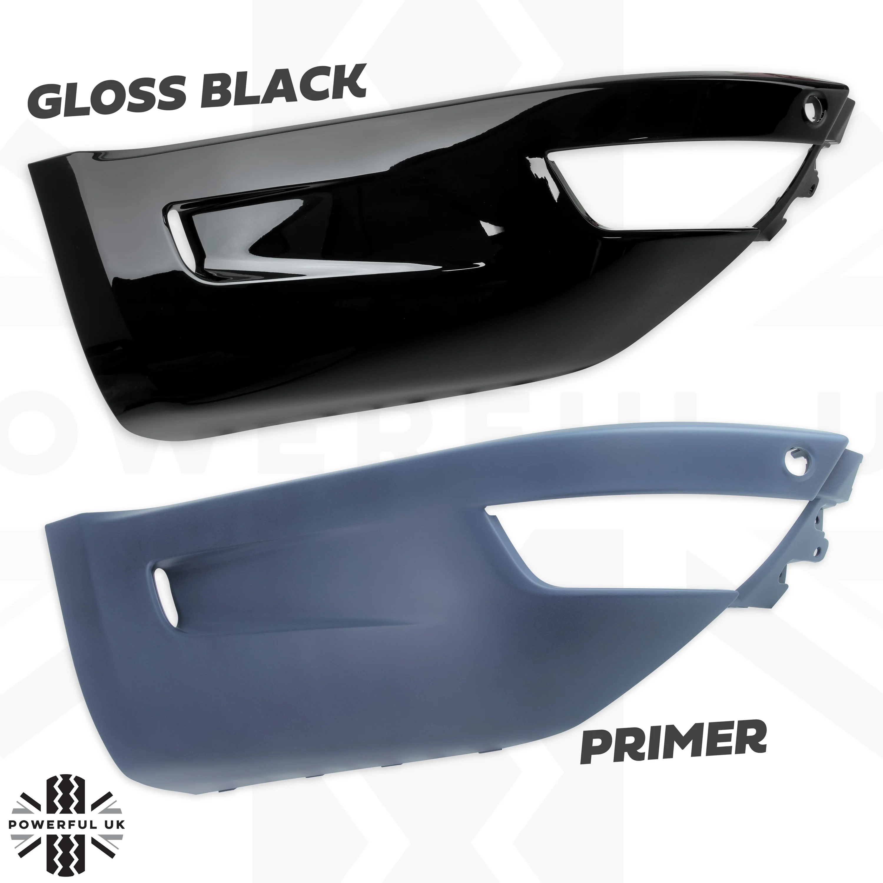 Rear Bumper Side Mouldings "R-Dynamic Design" for Range Rover Sport L494 (2018+) - Gloss Black - Image 8