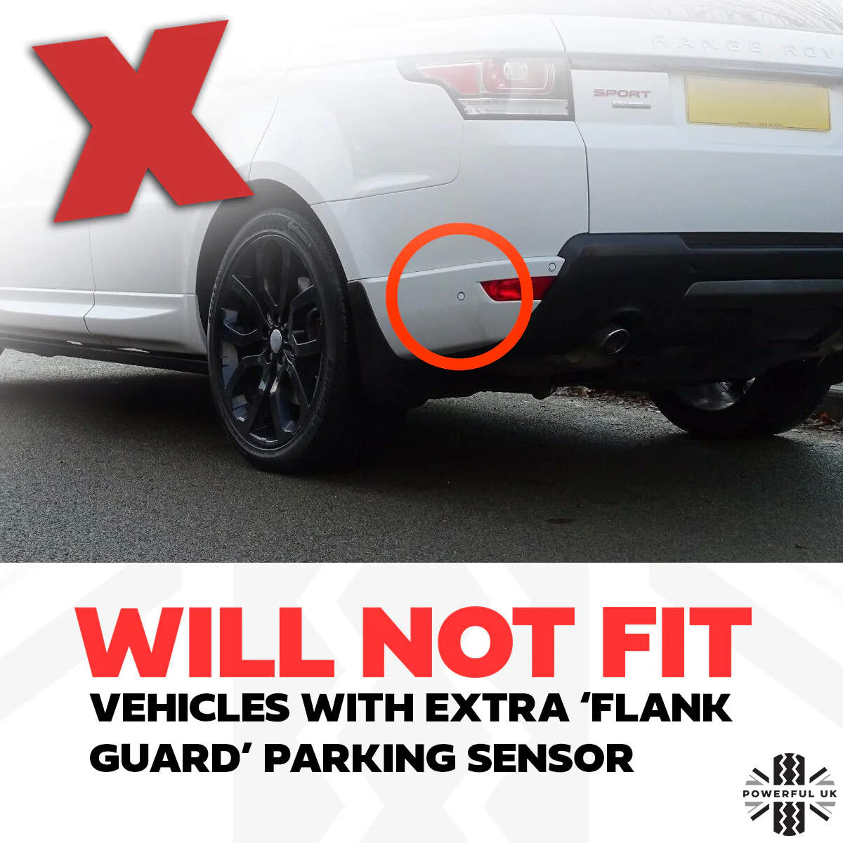 Rear Bumper Side Mouldings "R-Dynamic Design" for Range Rover Sport L494 (2018+) - Primer/Unpainted - Image 9