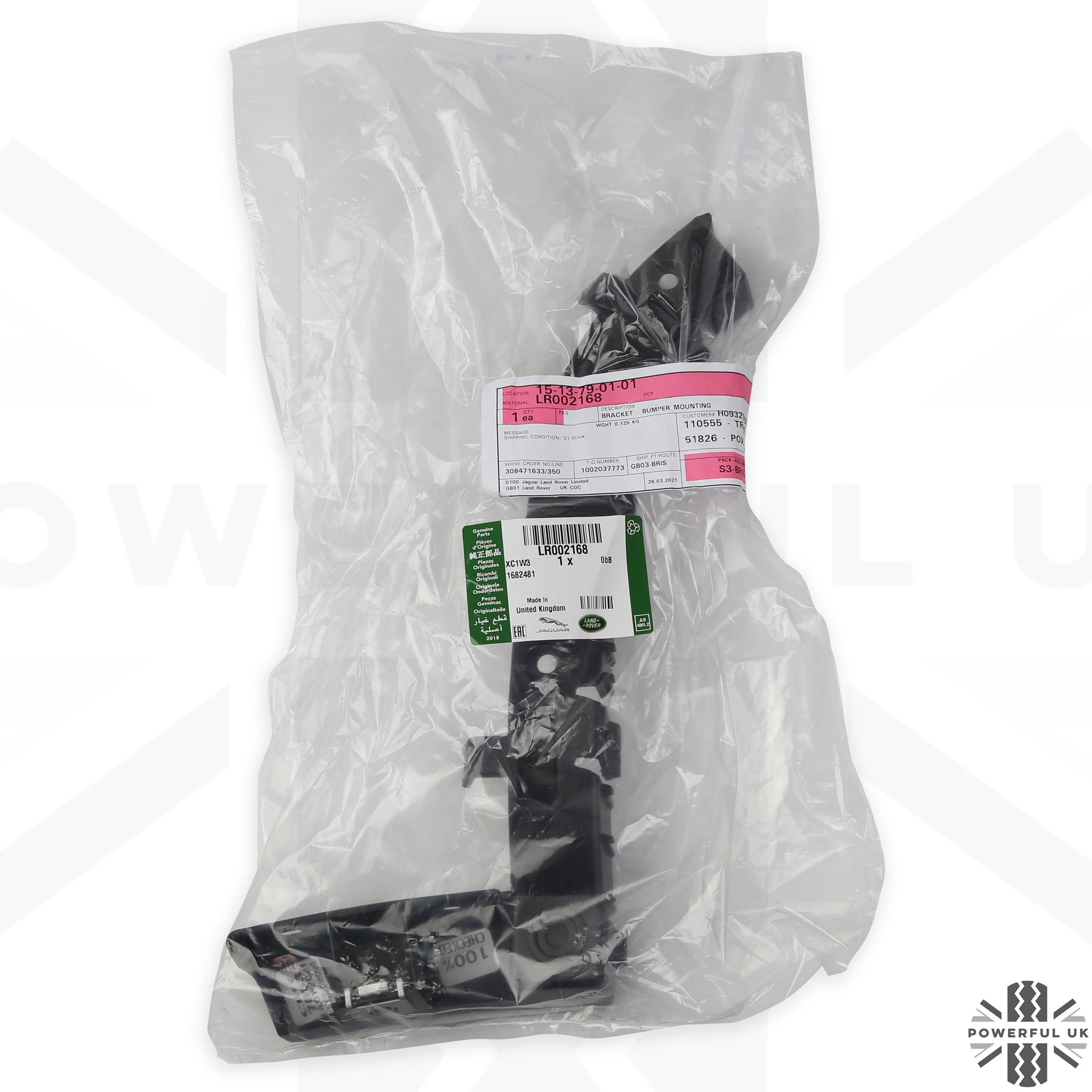 Rear bumper wing mounting bracket for Land Rover Freelander 2 - LH (genuine) - Image 3