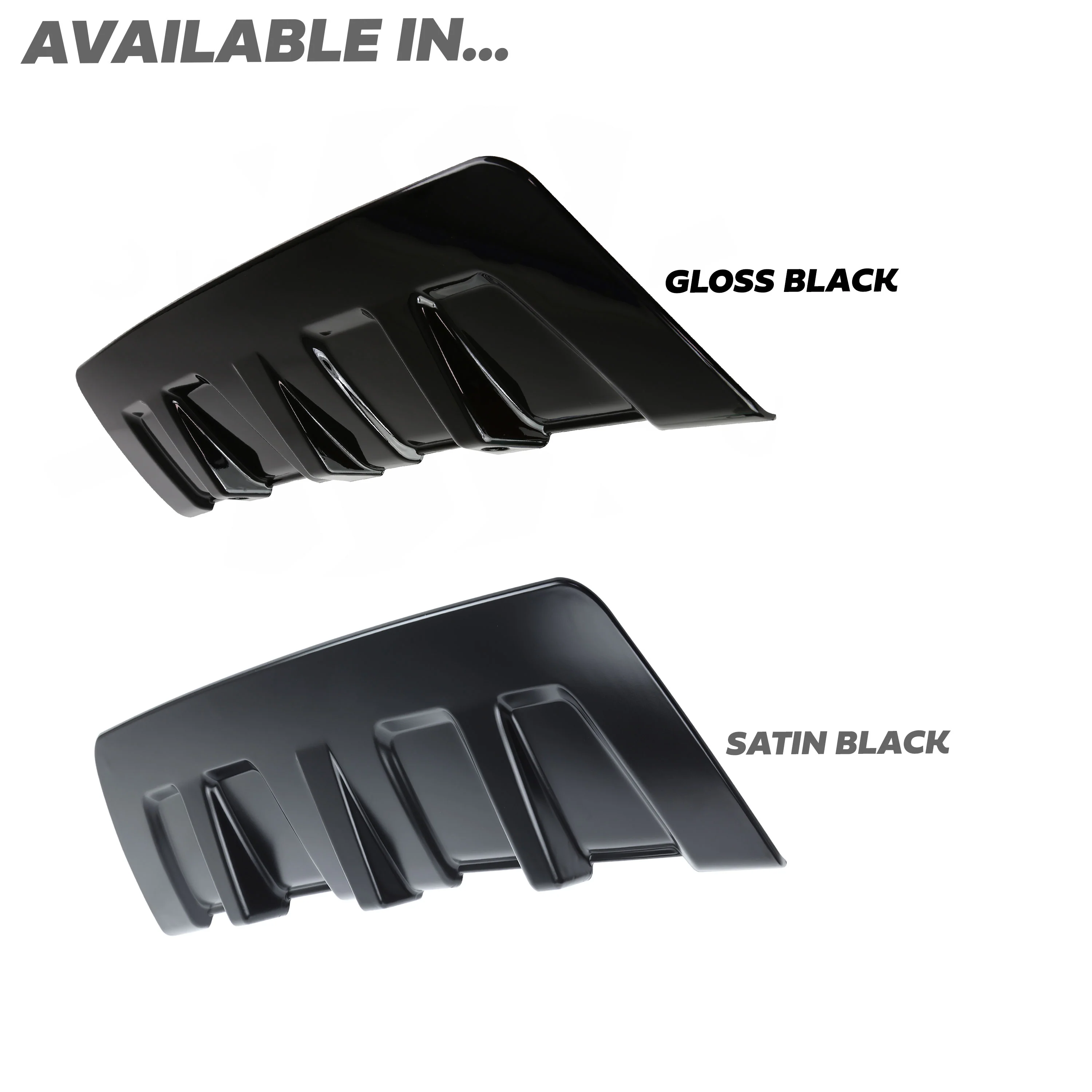Rear Diffuser Panel for Range Rover Evoque Pure/Prestige/SE/SE Tech (2011-18) - Satin Black - Image 7