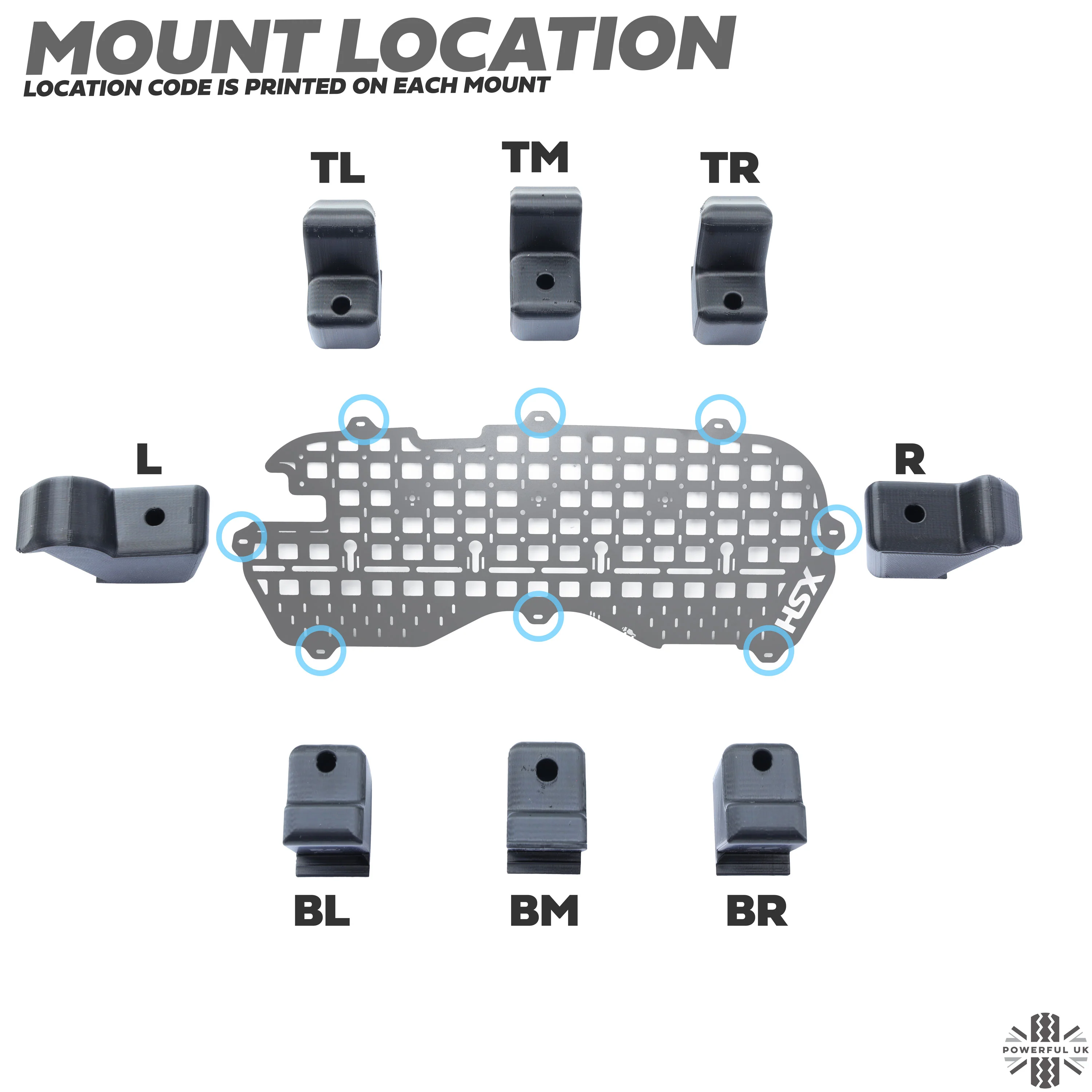 Rear Door Interior Molle Plate for Land Rover Defender L663 - Image 10