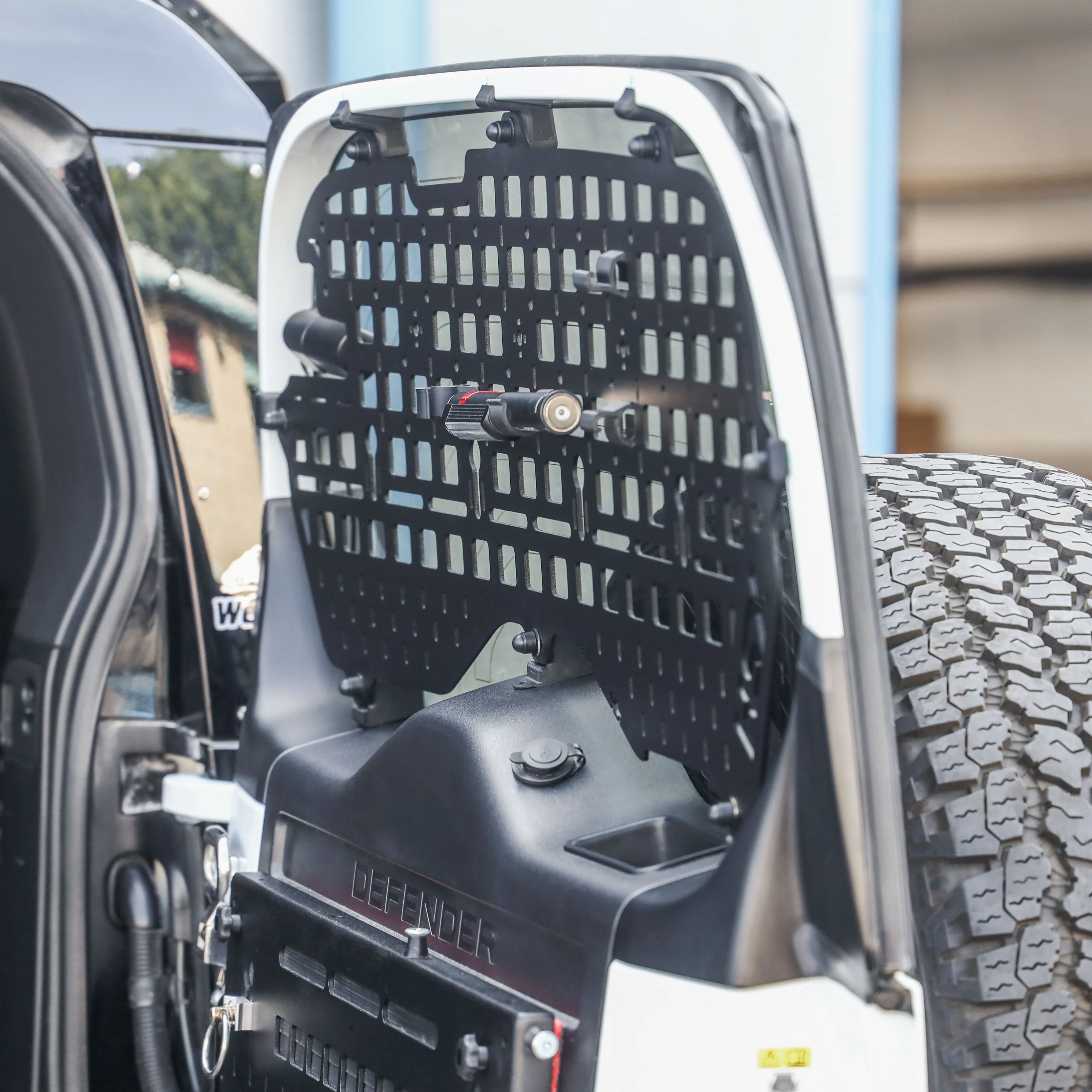 Rear Door Interior Molle Plate for Land Rover Defender L663 - Image 4
