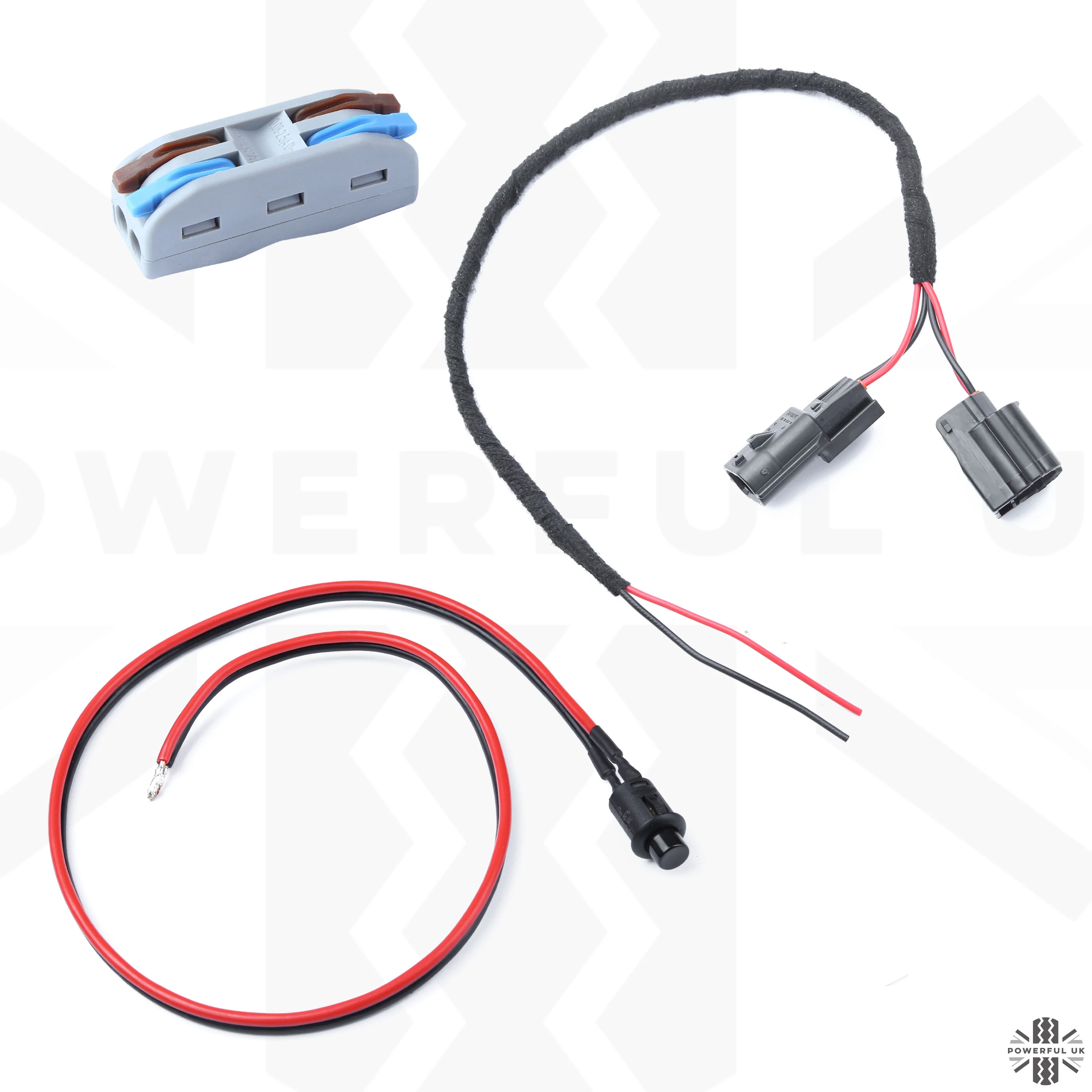 Rear Door Internal Release Kit (Loom+Switch) for Land Rover Defender L663 - Image 5