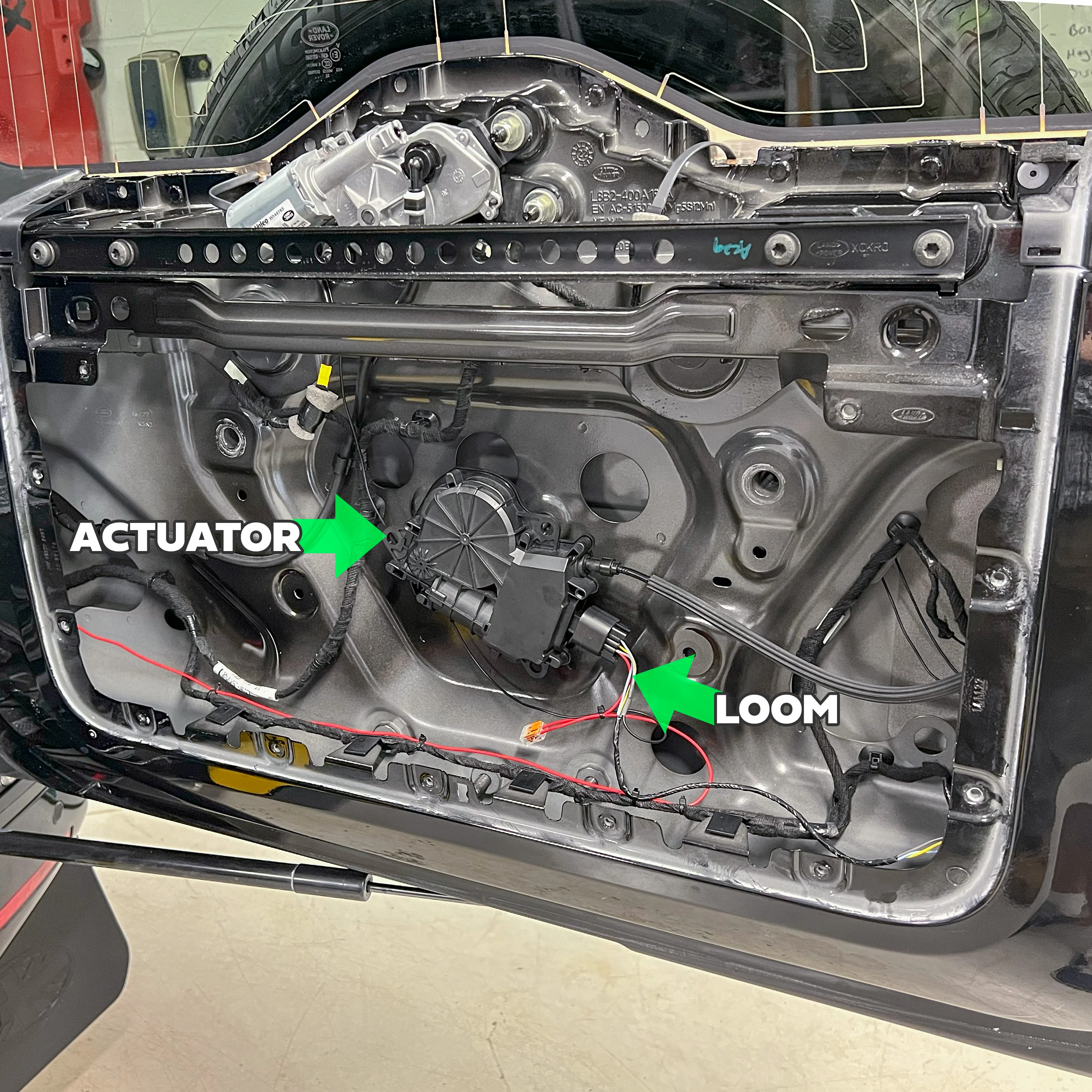 Rear Door Soft Close WIRING KIT ONLY for Land Rover Defender L663 - Image 4