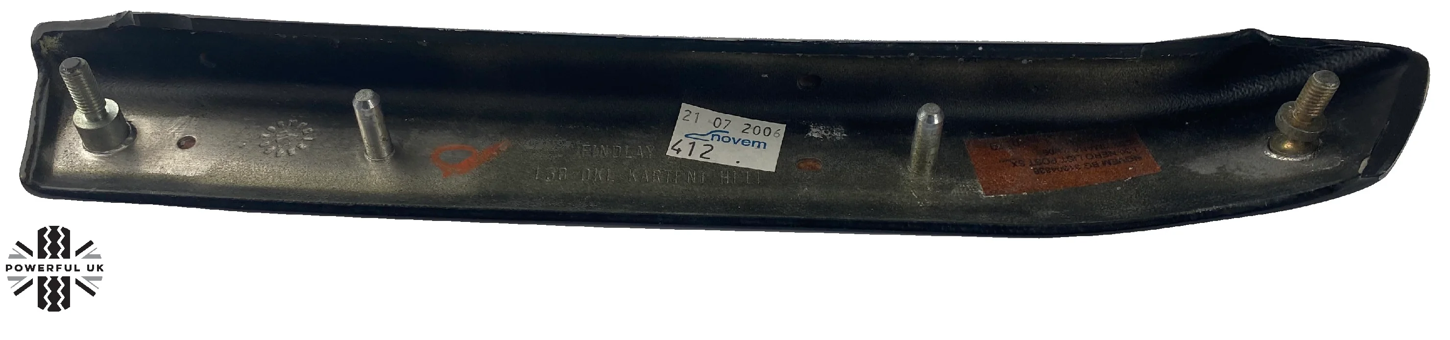 Rear Left Door Pocket Capping - Black Piano for Range Rover L322 - Image 3
