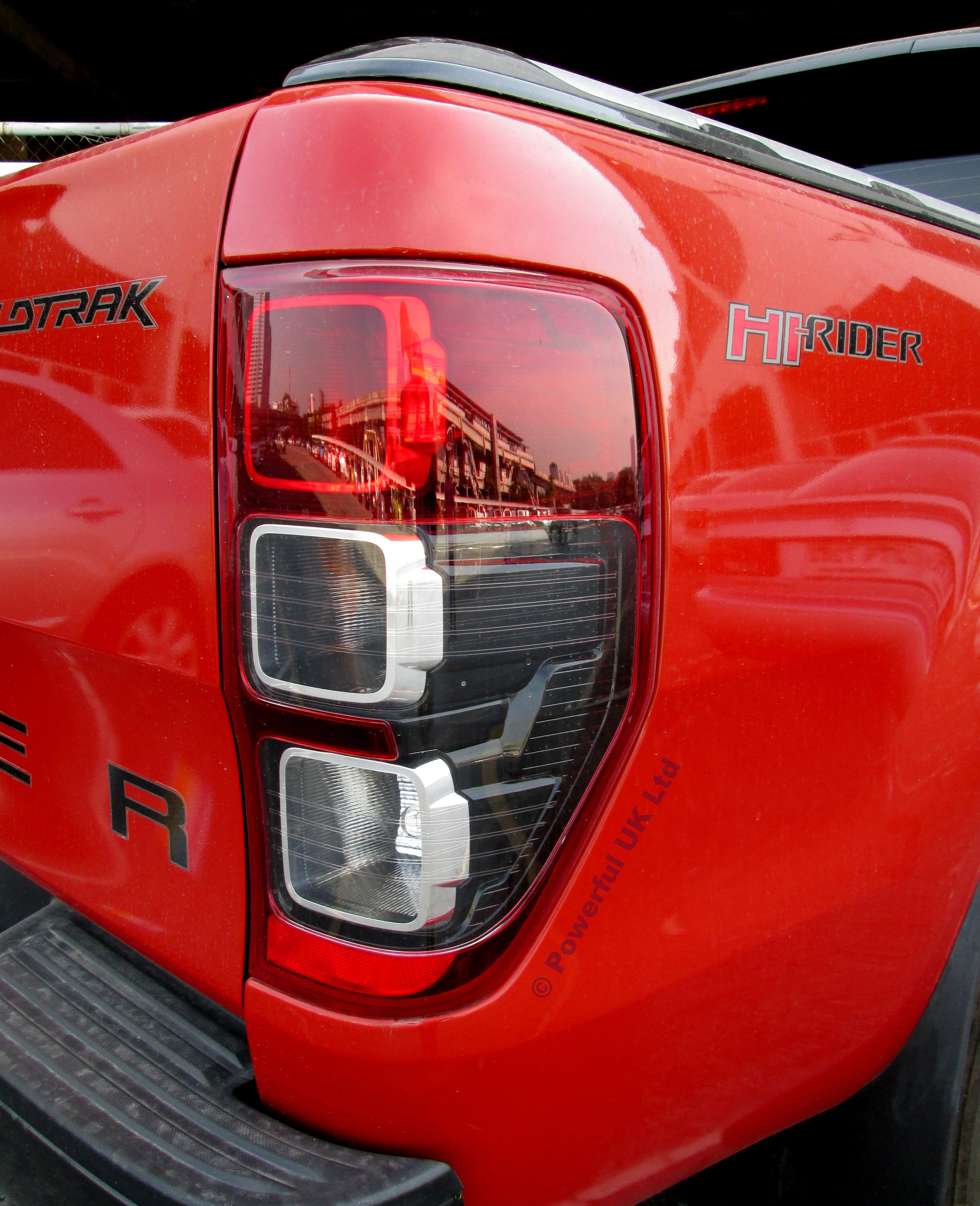 Rear Light 2012 on Red/Black (aftermarket) - LHD Spec - RH - Ford Ranger - Image 4