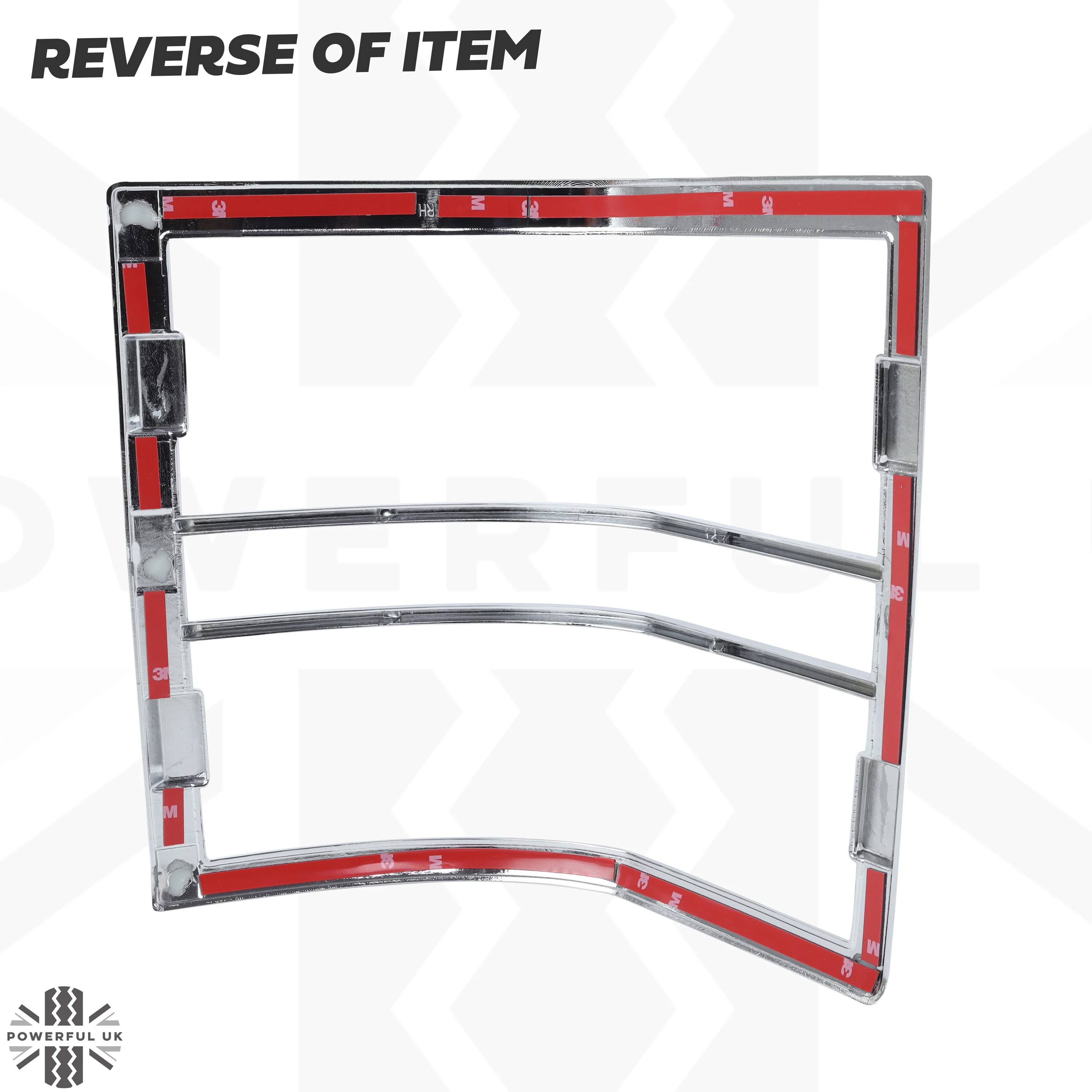 Rear Light Covers for Range Rover L322 - Chrome - Image 8