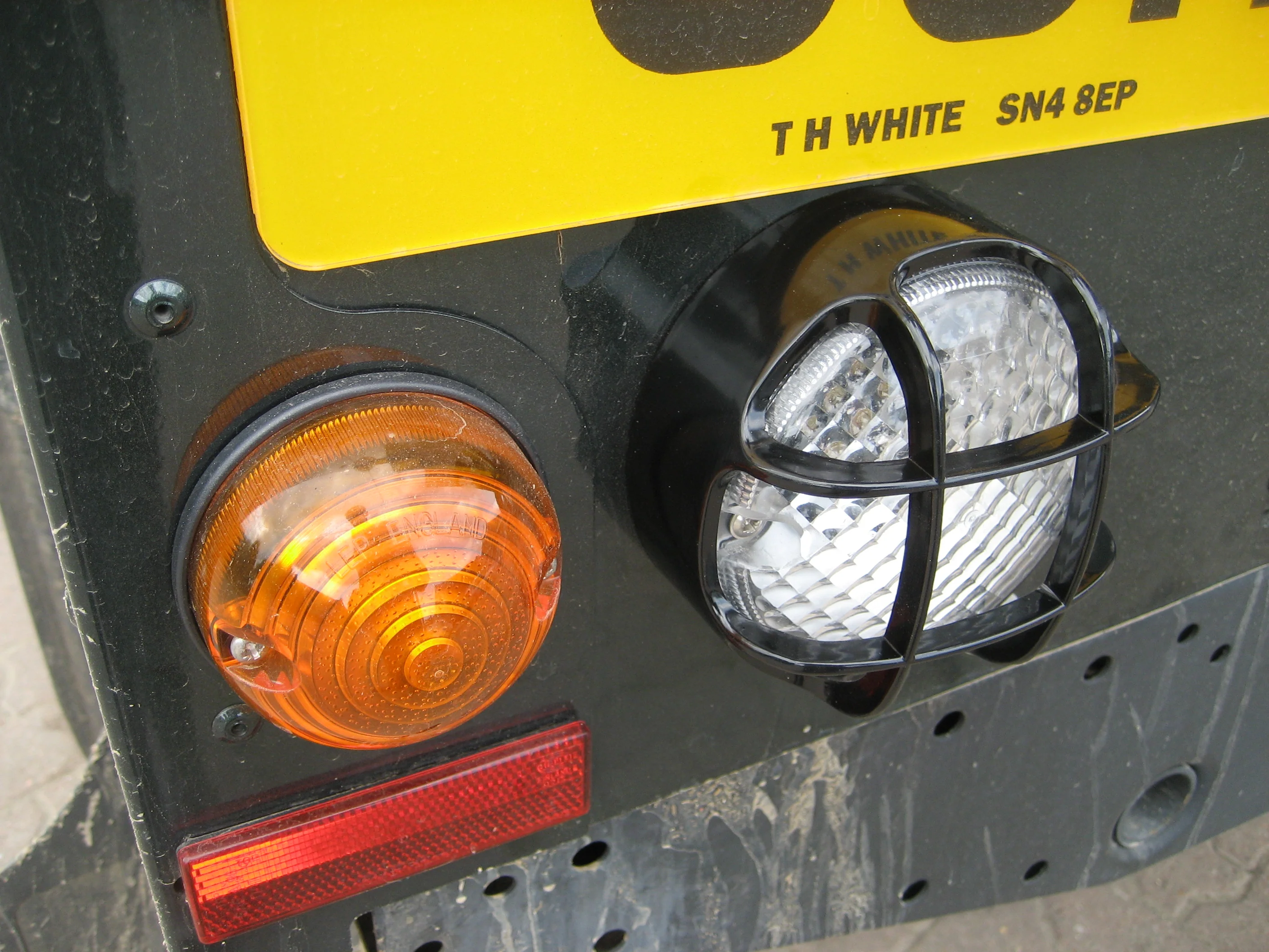 Rear Light Guard in Black for Land Rover Defender NAS lamp - Image 3