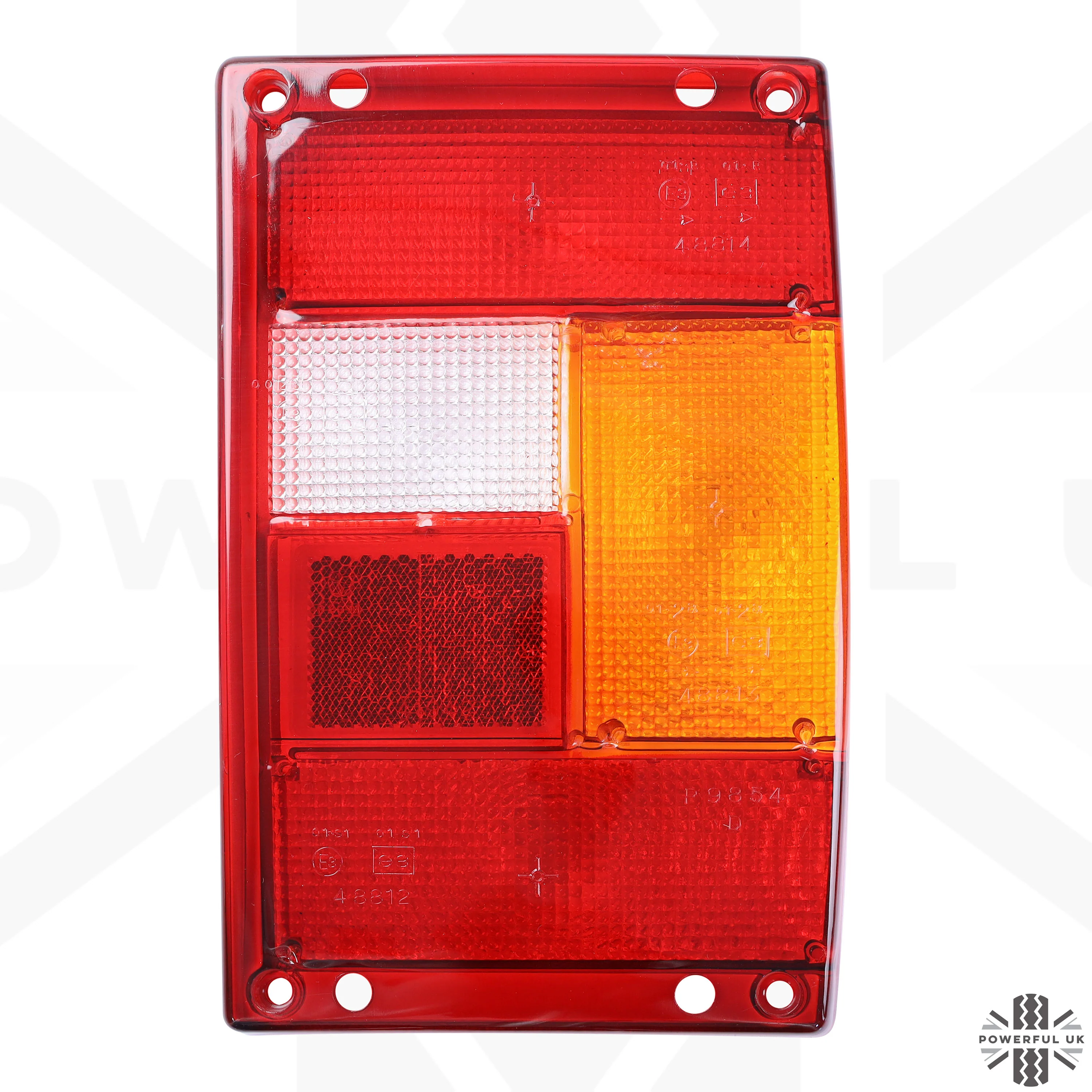 Rear Light Lens for Range Rover Classic - Main Lens - Clear Edge - Right Side - Image 2
