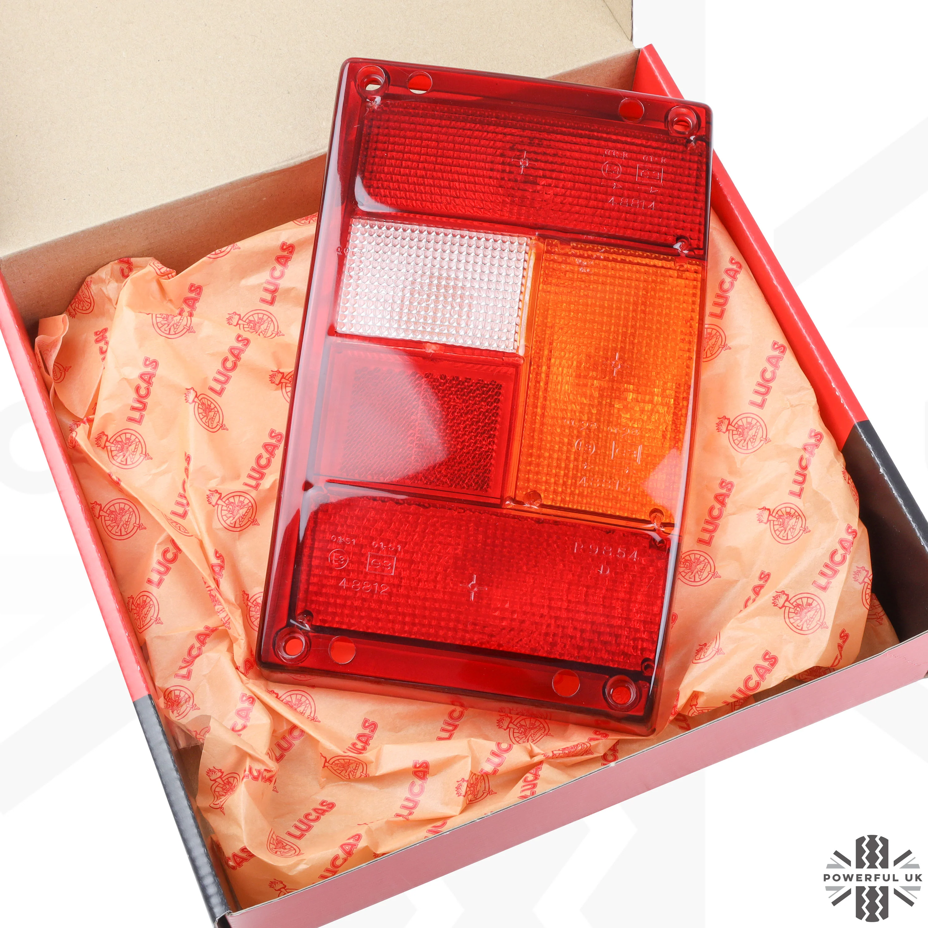 Rear Light Lens for Range Rover Classic - Main Lens - Clear Edge - Right Side - Image 4