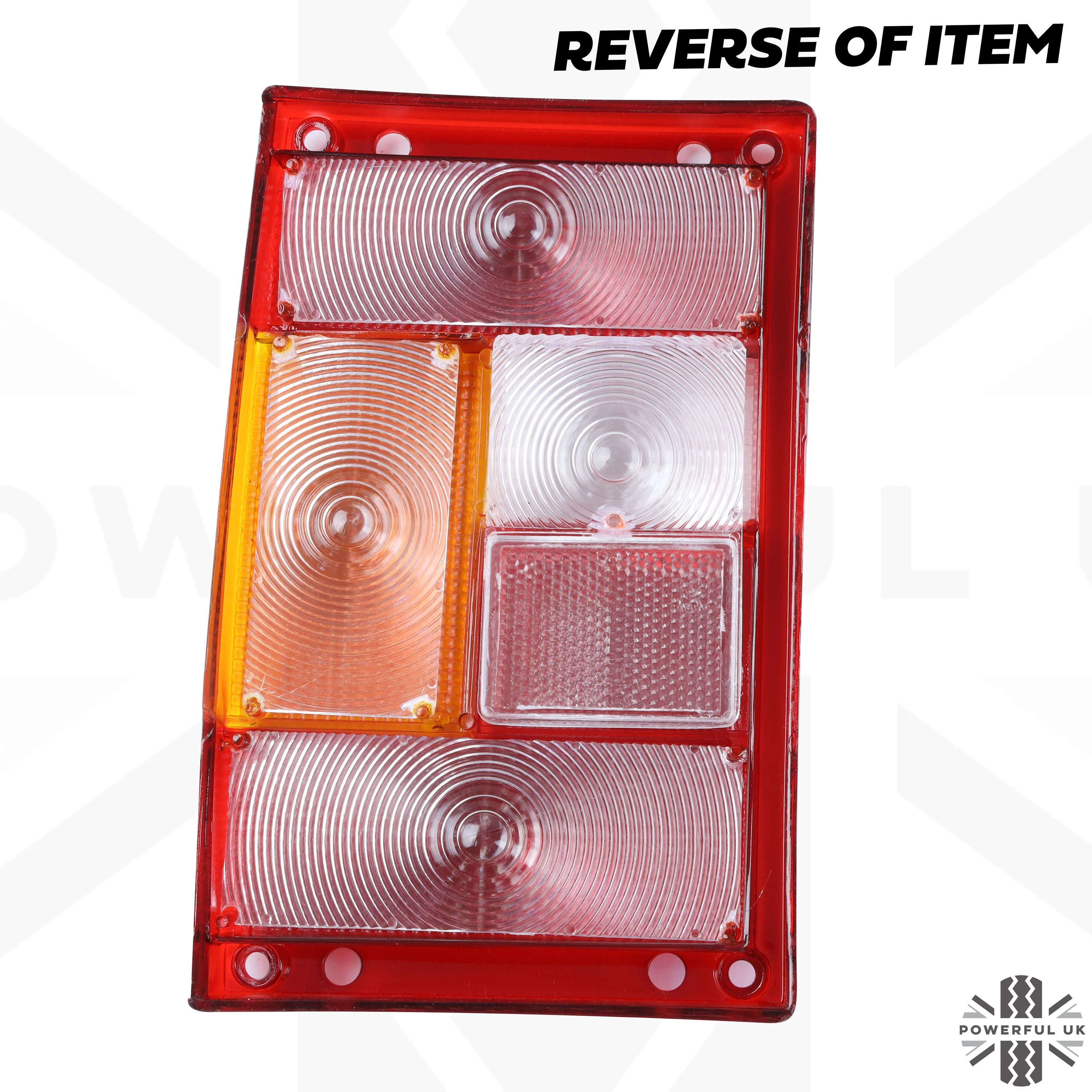 Rear Light Lens for Range Rover Classic - Main Lens - Clear Edge - Right Side - Image 6
