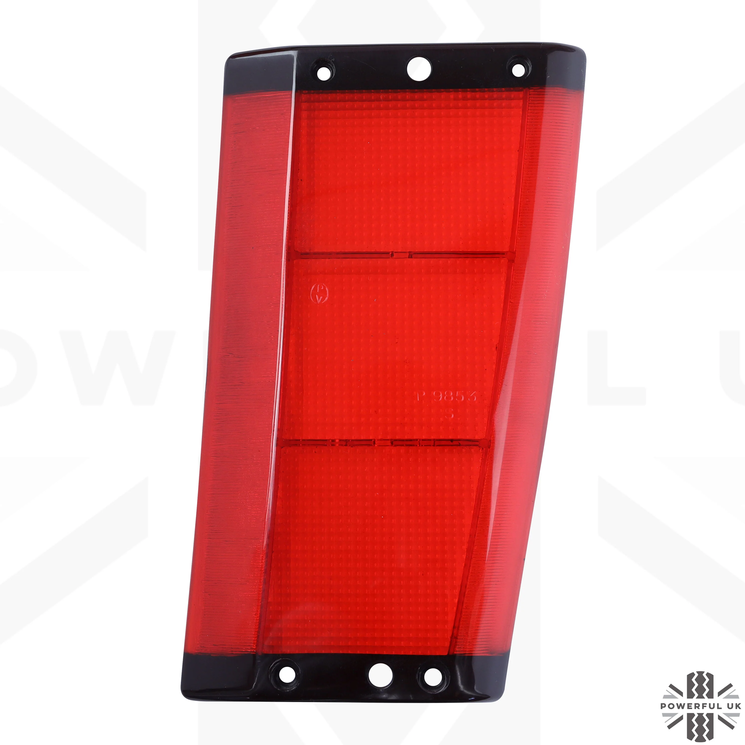 Rear Light Lens for Range Rover Classic - Side Section - Black Edge - Left Side - Image 2