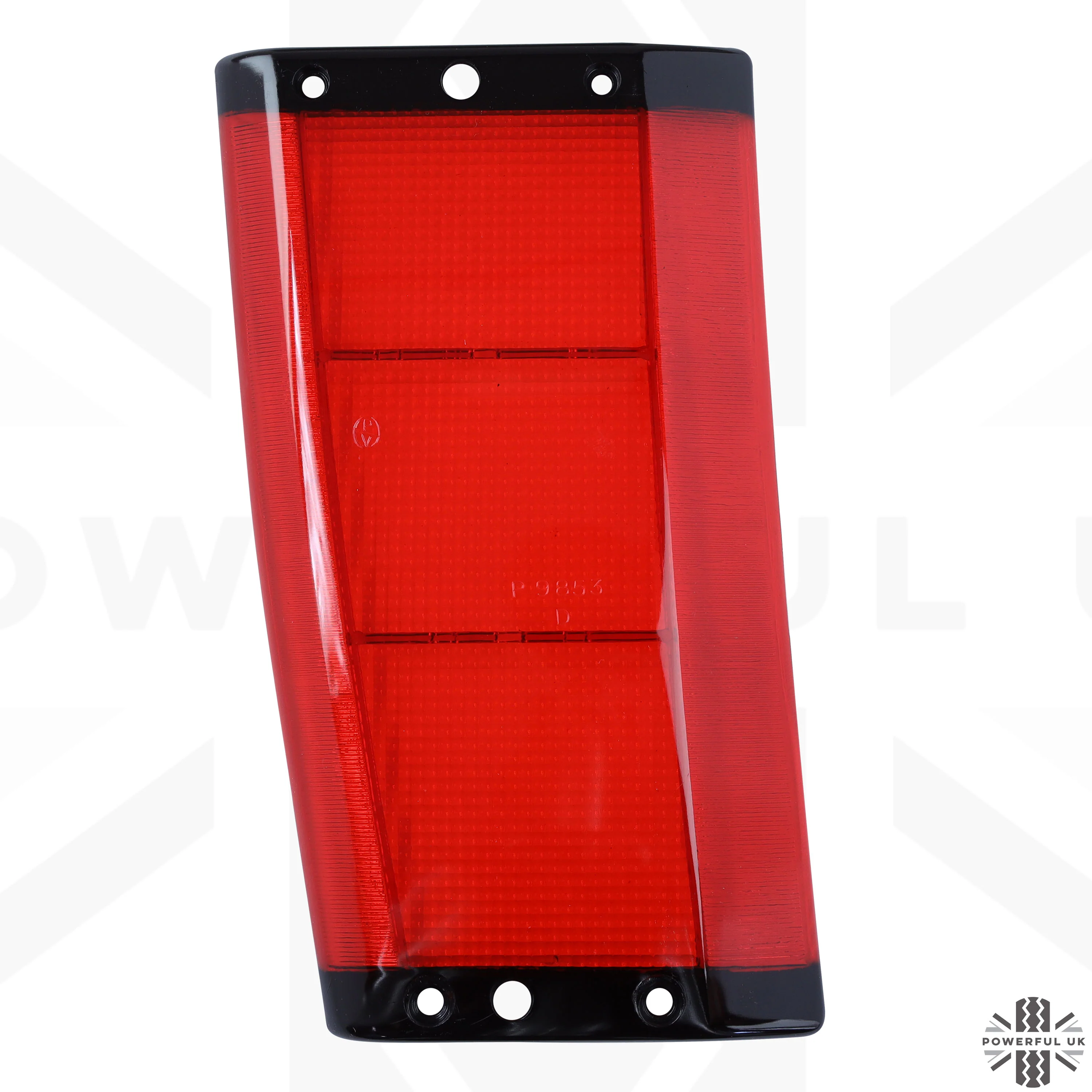 Rear Light Lens for Range Rover Classic - Side Section - Black Edge - Right Side - Image 2