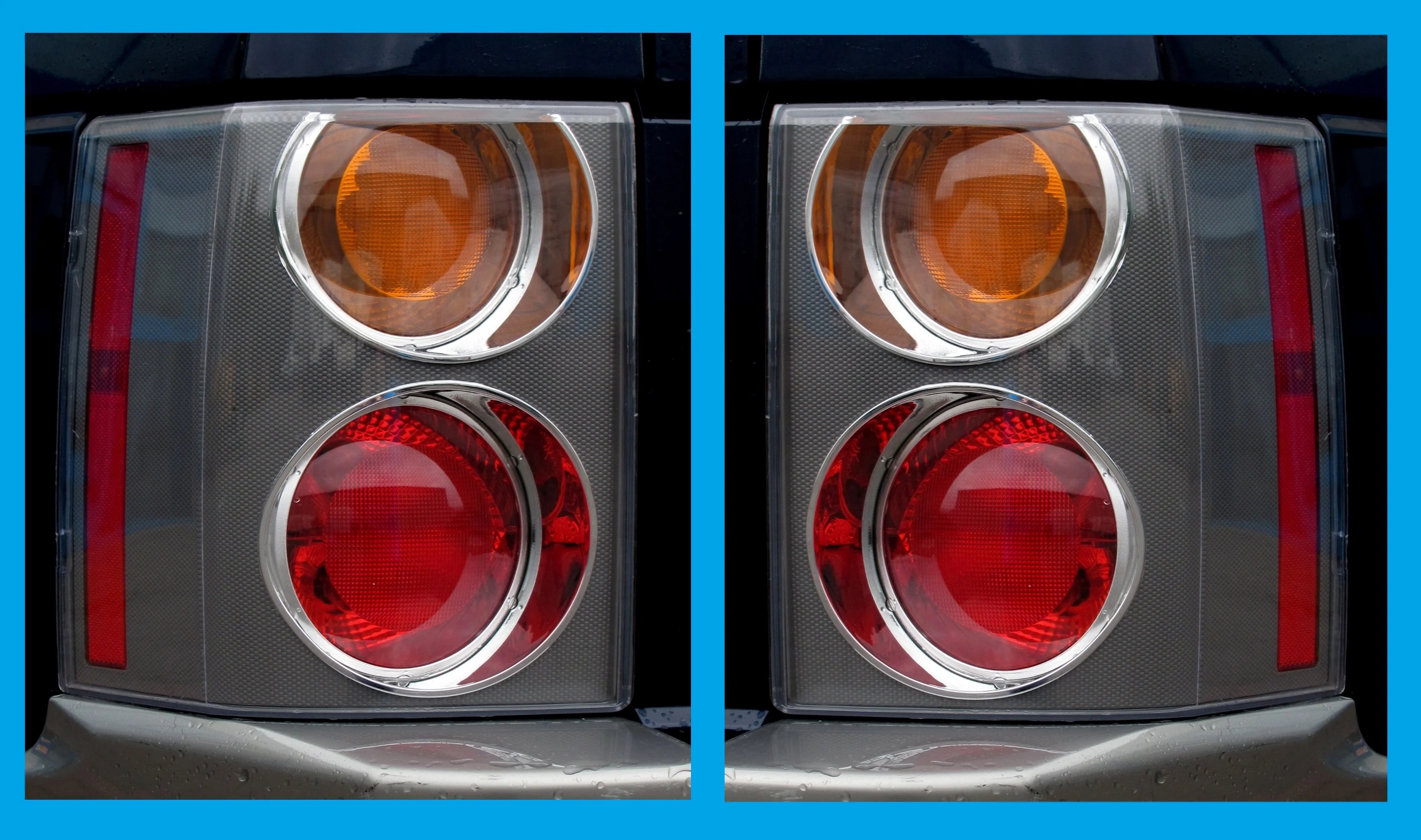 Rear Light Red/Orange for Range Rover L322 2002-05 - PAIR - Image 8