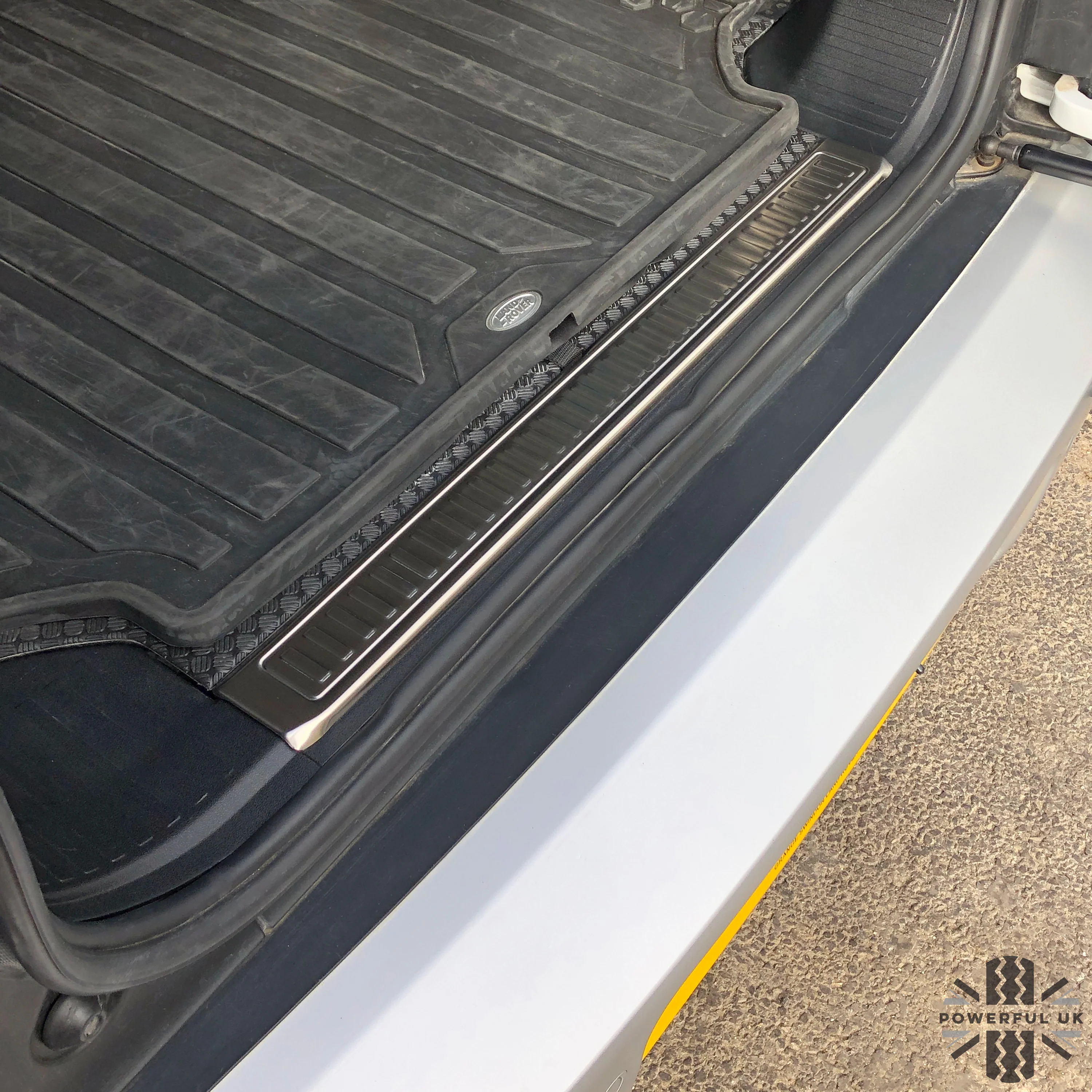 Rear Loadspace Finisher COVER - Stainless - for Land Rover Defender L663 - Image 3